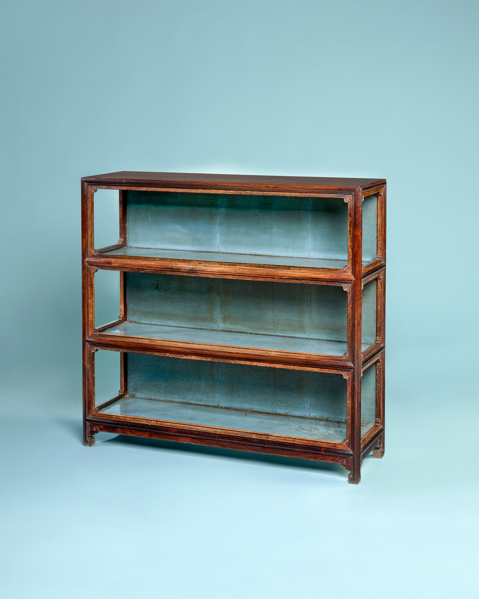 A rare imperial zitan display shelf, China, Yongzheng period (1723-35), offered in The Flacks Family Collection II: Curtain Call on 12 May 2026 at Christie's in London