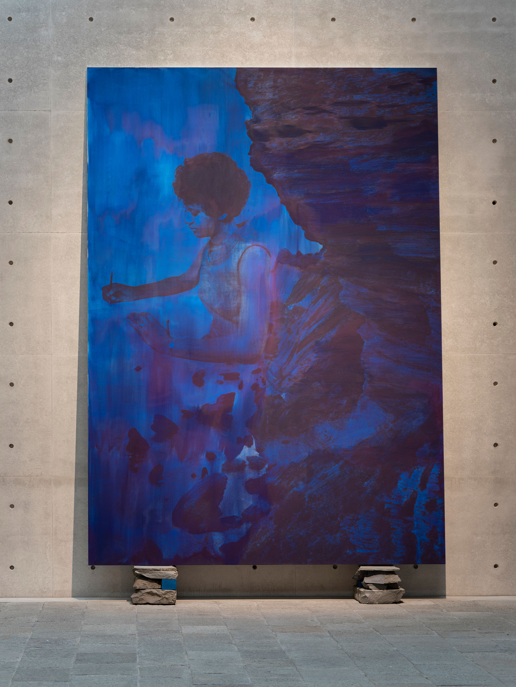 Lorna Simpson, Cliffs, 2025, from the exhibition Lorna Simpson. Third Person at the Punta della Dogana, Venice