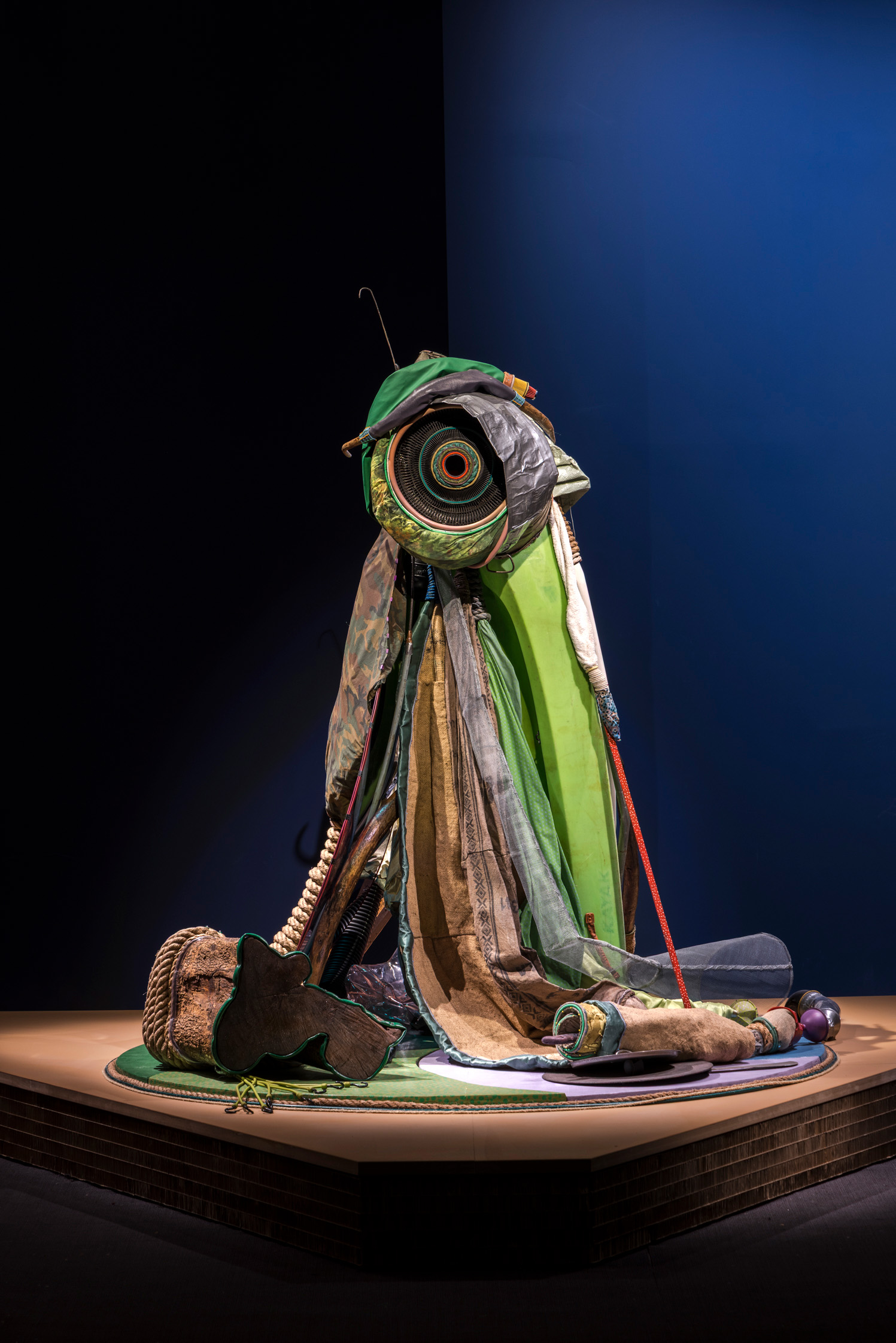 Daniel Lind-Ramos, Guardaverde (The Green Guardian), 2024-25. On show as part of the Venice Biennale's 61st International Art Exhibition, In Minor Keys, until 22 November 2026