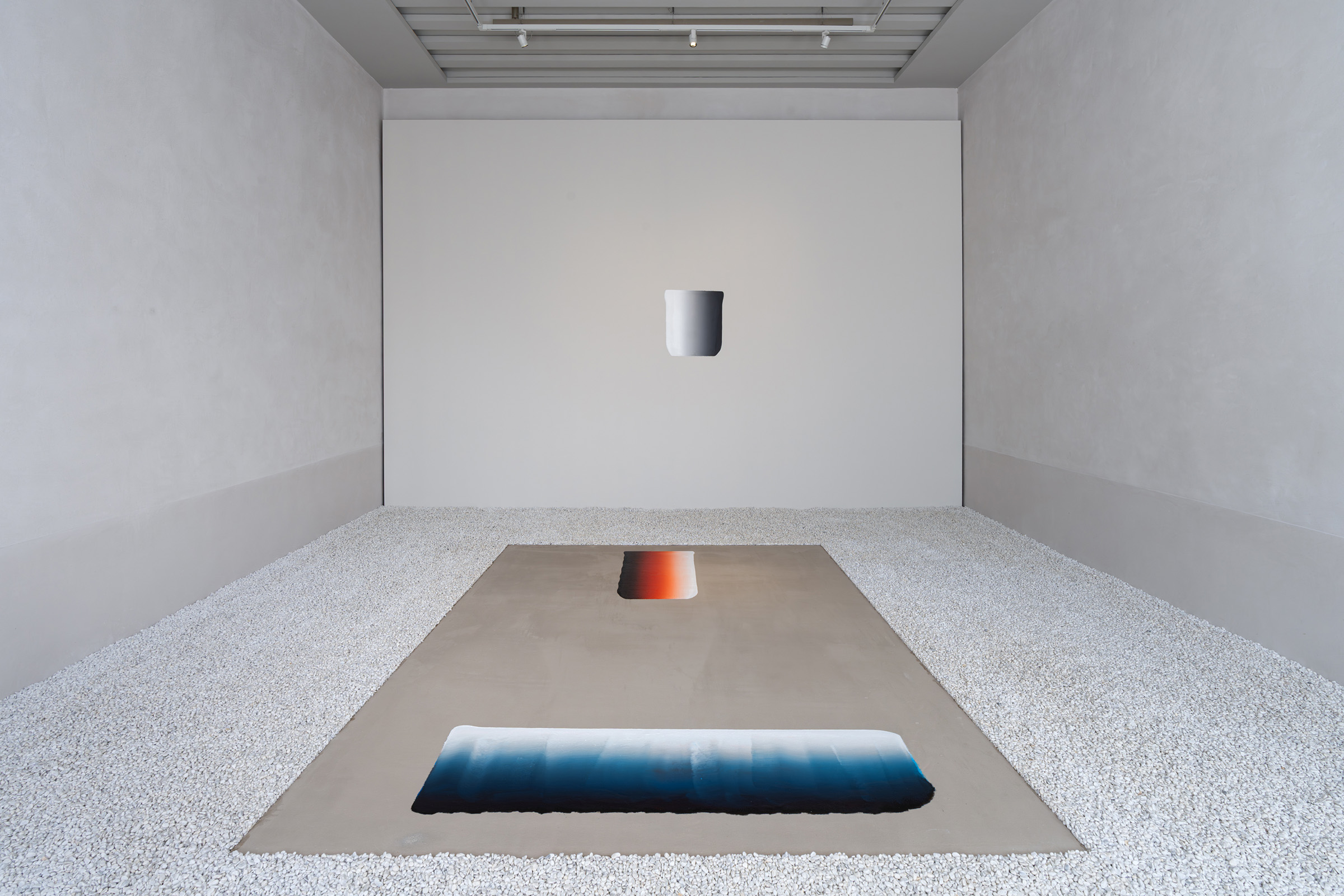 Installation view of Lee Ufan, at SMAC Venice (San Marco Art Centre) until 22 November 2026