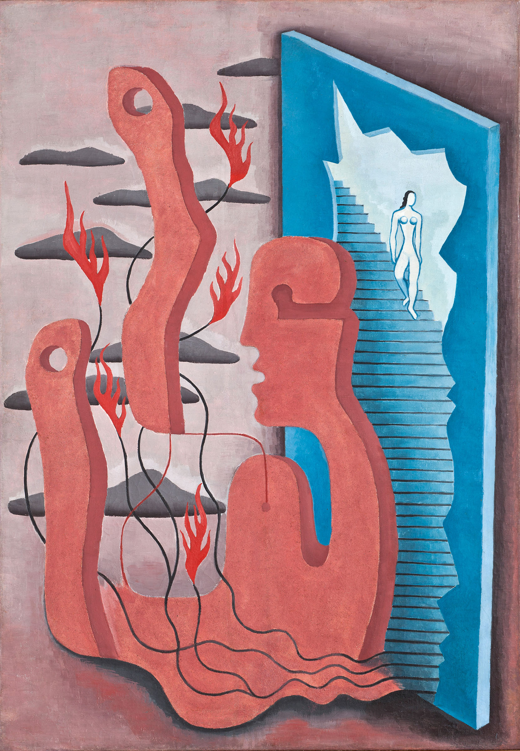 Rita Kernn-Larsen, Spejlets Revers (Behind the Mirror), 1937, from Peggy Guggenheim in London: The Making of a Collector at the Peggy Guggenheim Collection in Venice until 19 October 2026