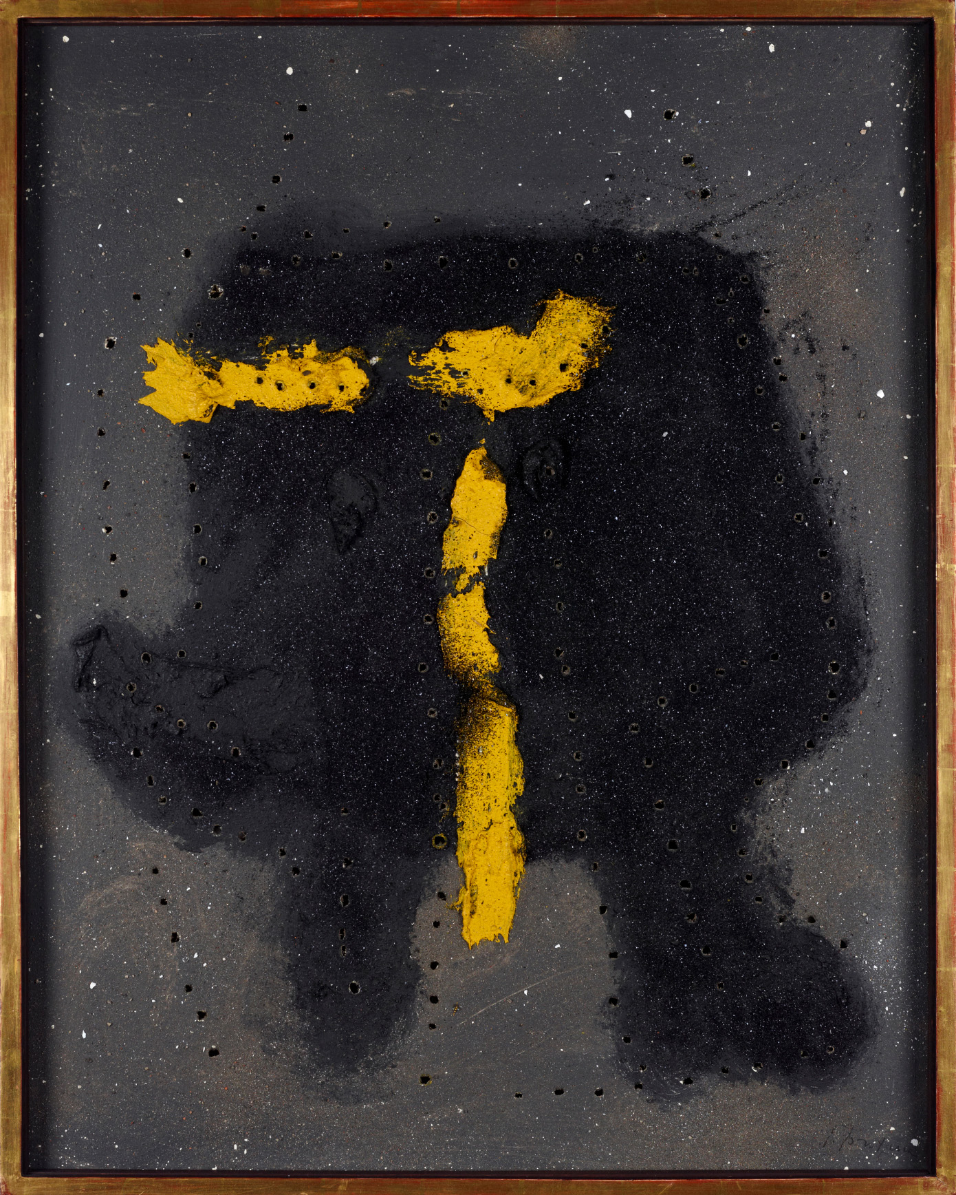 Included in mumok’s upcoming exhibition Terminal Piece will be Lucio Fontana, Concetto Spaziale, 1957, Museum moderner Kunst Stiftung Ludwig Wien