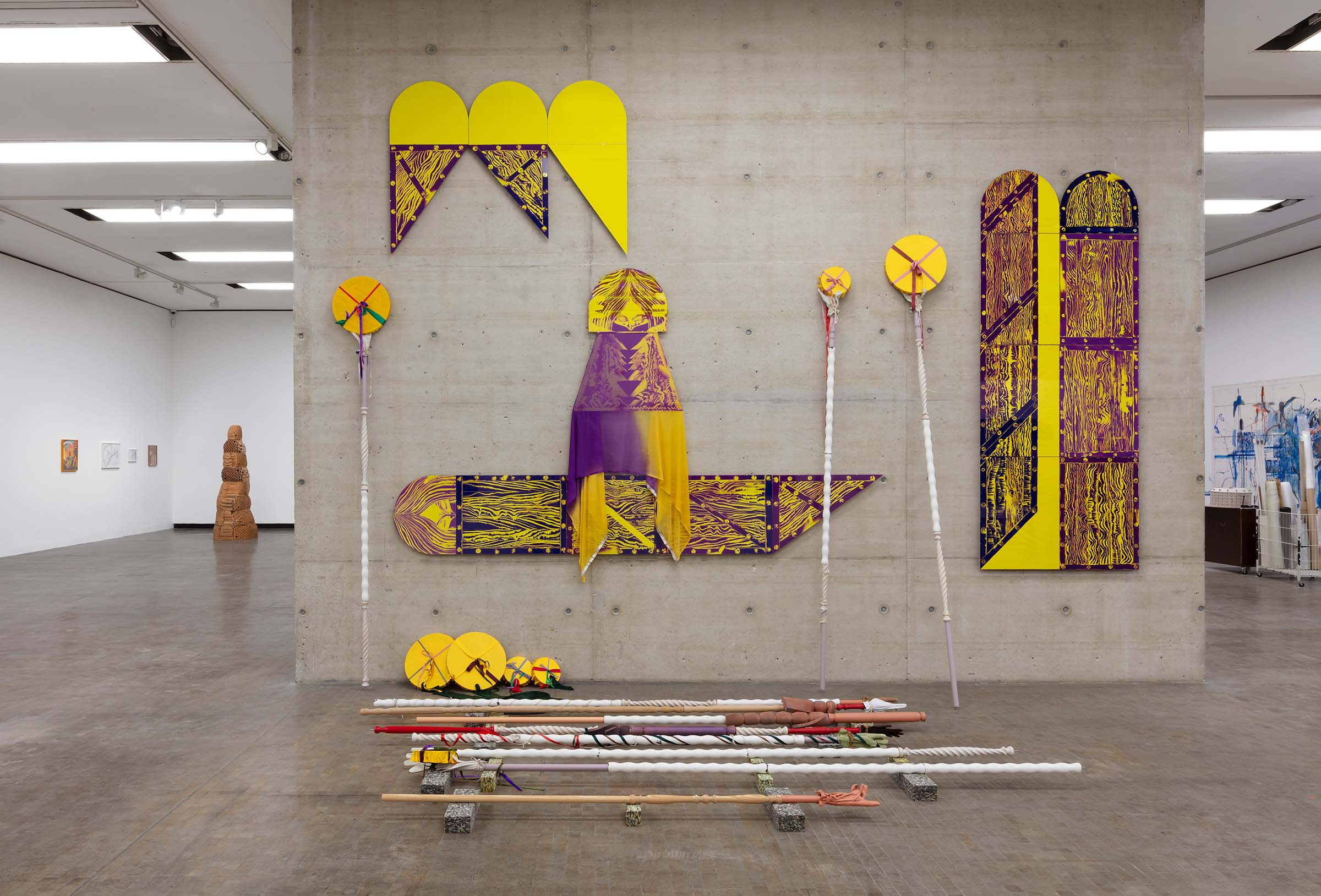 An installation view of Contemporary Art from Vienna, on show at Kunsthalle Wien in the MuseumsQuartier until 26 October 2026