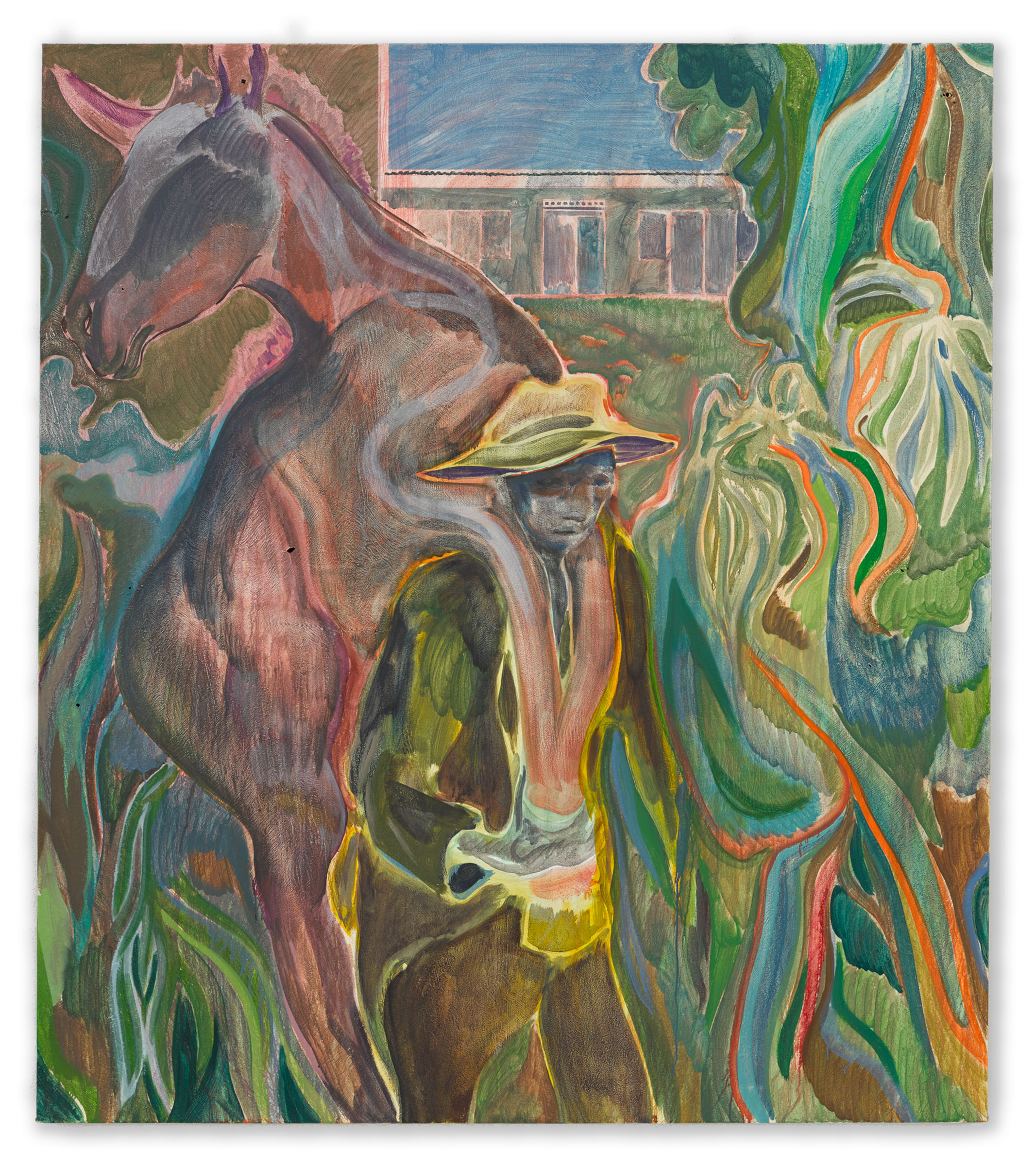 Michael Armitage, Kariakor, 2015. Arts Council Collection, Southbank Centre, London