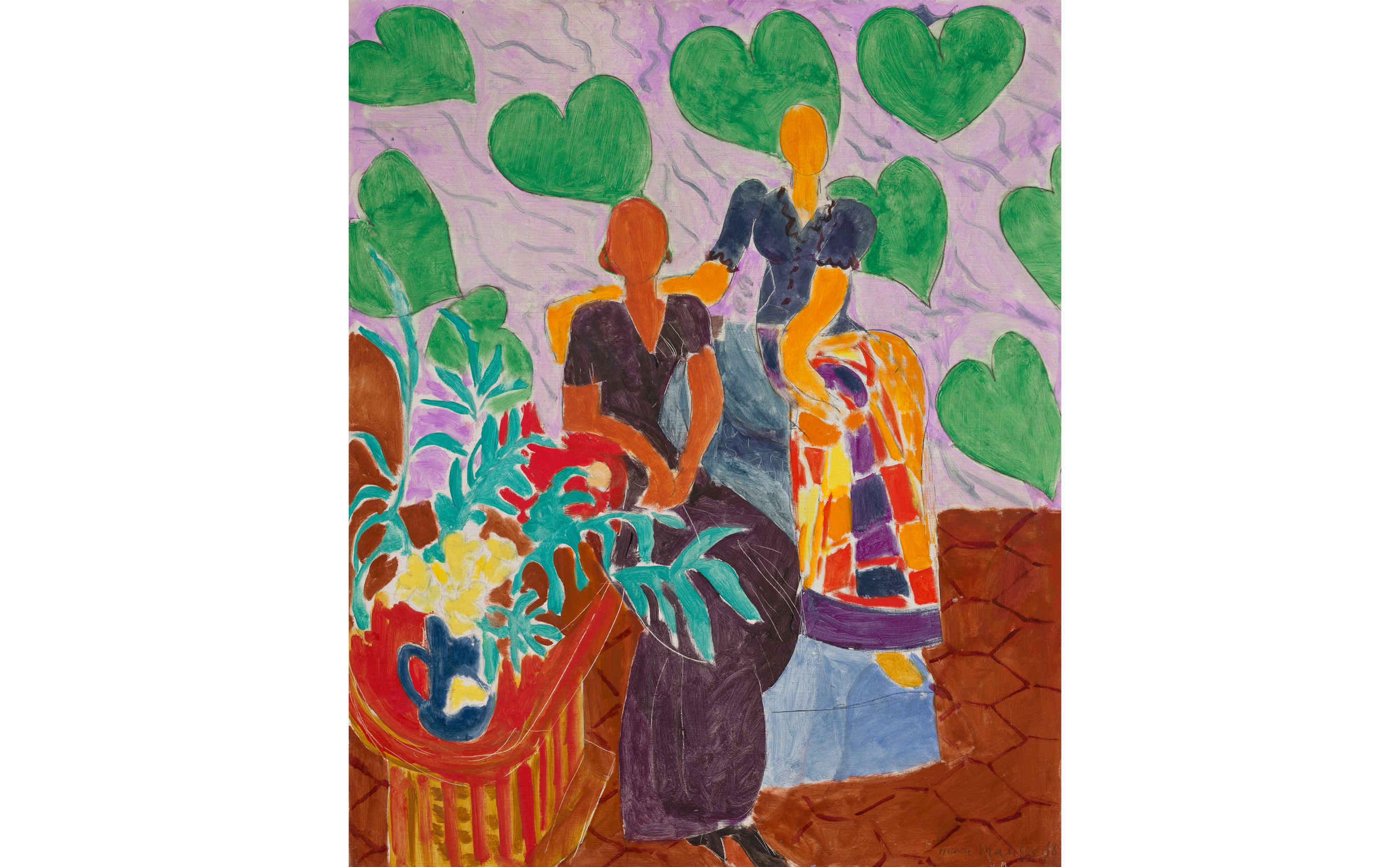 Henri Matisse, Femme allongee, 1944, offered in Henri Matisse: Tracer le lien, oevres sur papier de la Fondation Pierre et Tana Matisse, until 17 April 2026 at Christie's Online