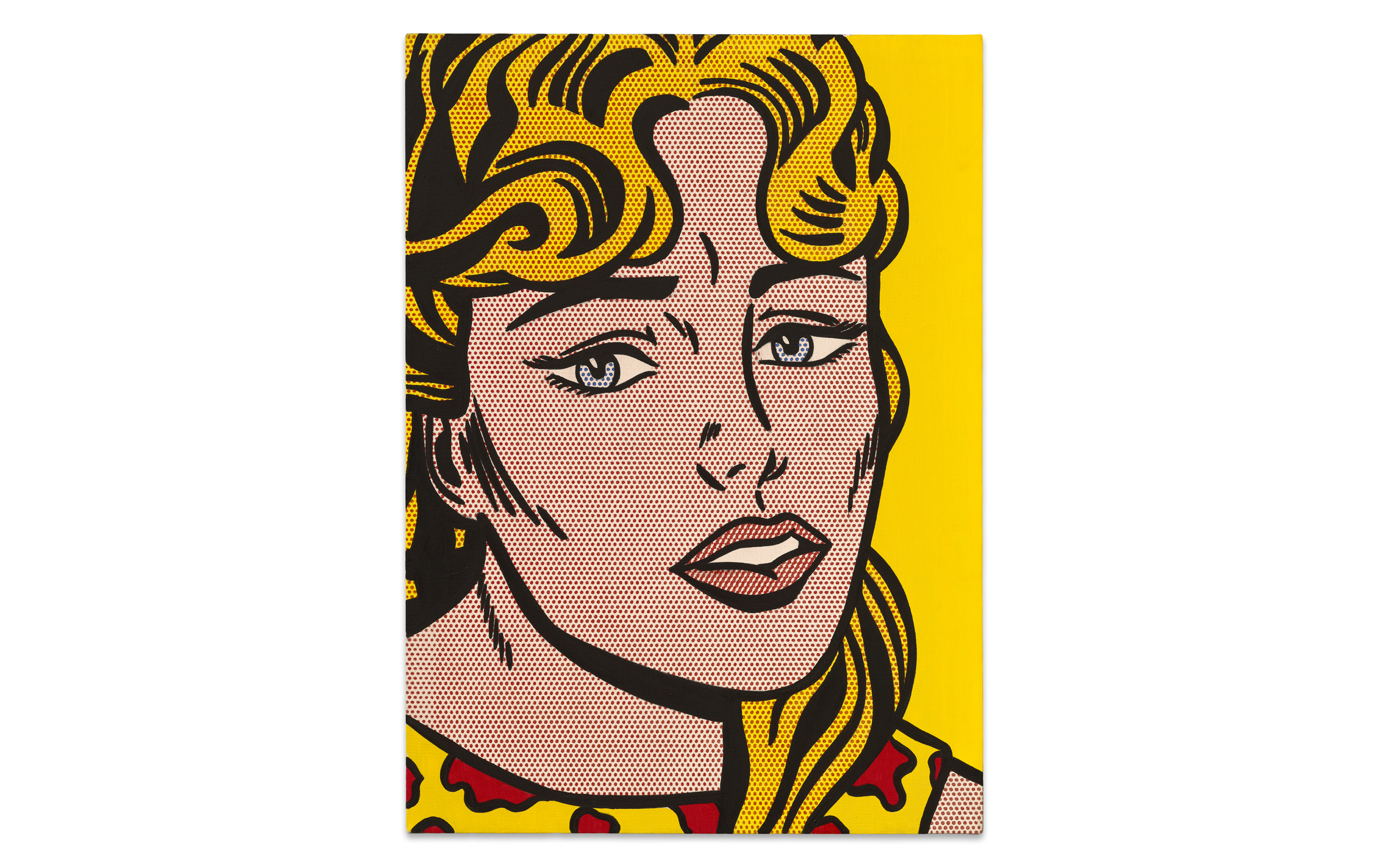 Anxious Girl Lichtenstein