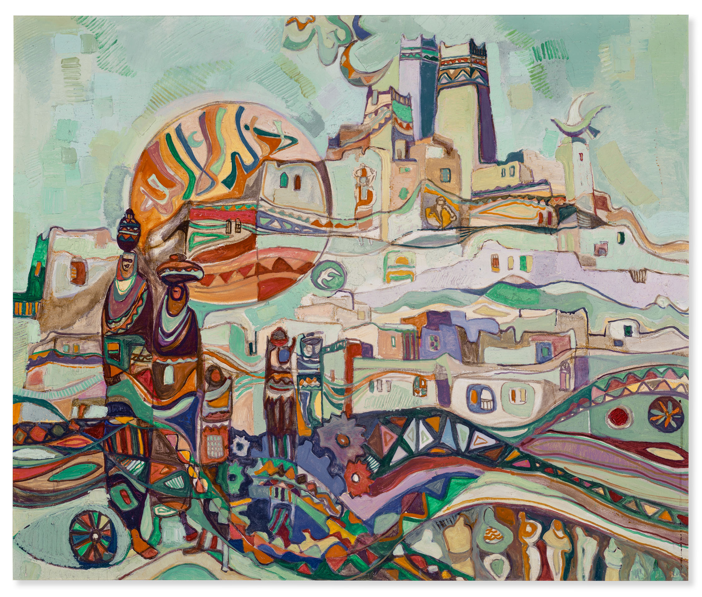 Abdul Halim Radwi, Arts and Melody, 1989, offered by Christie's Private Sales