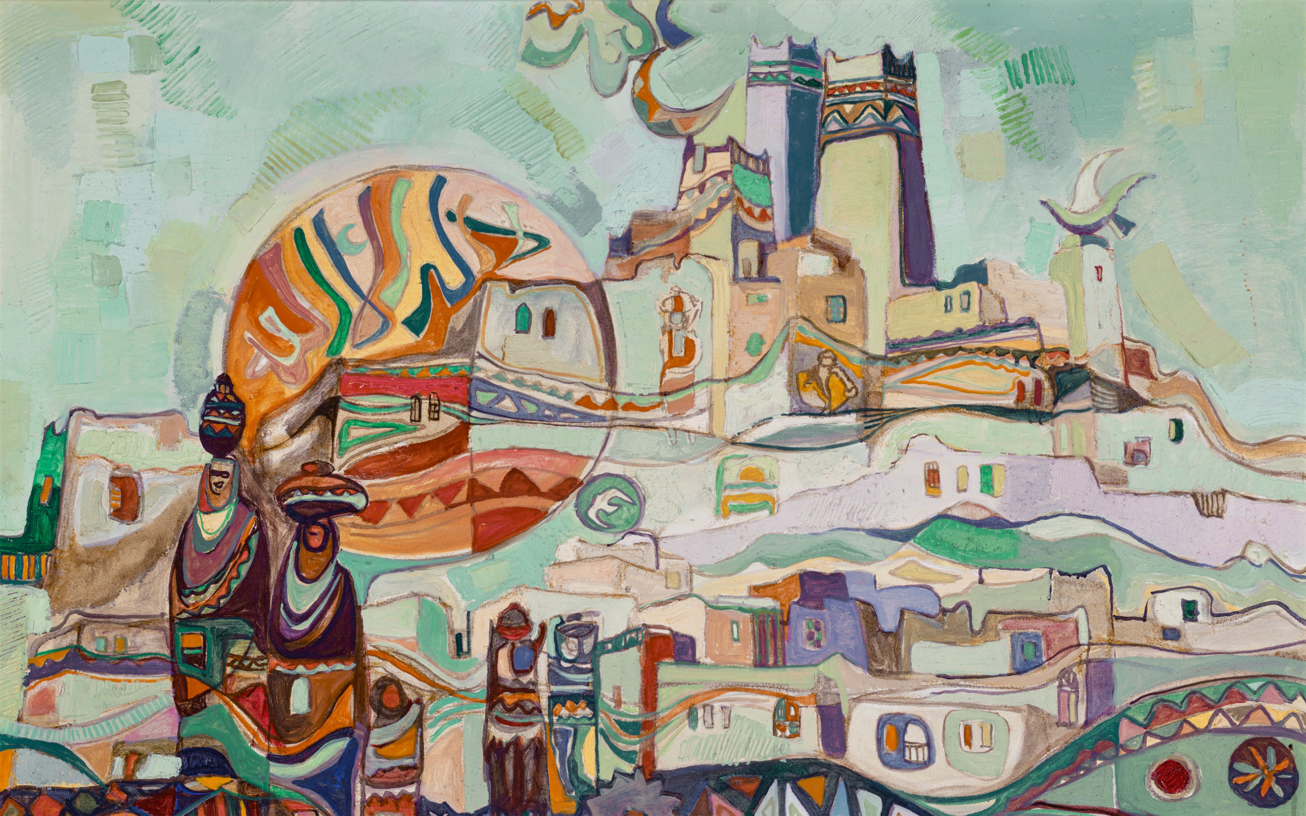 Abdul Halim Radwi, Arts and Melody, 1989, offered by Christie's Private Sales