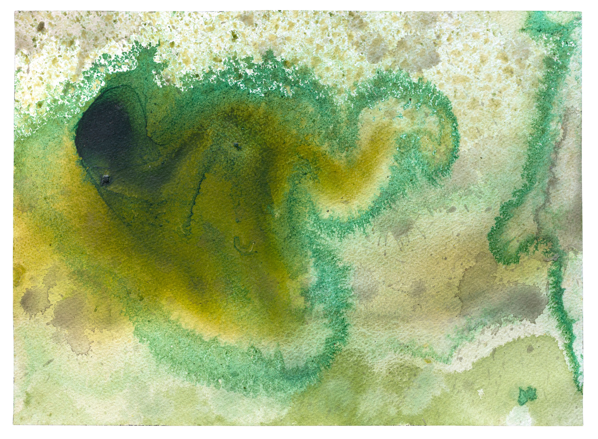Frank Bowling, Snake, 2025, offered in SLG Forever, a selling exhibition at Christie's in London until 24 June 2026, and online until 30 September