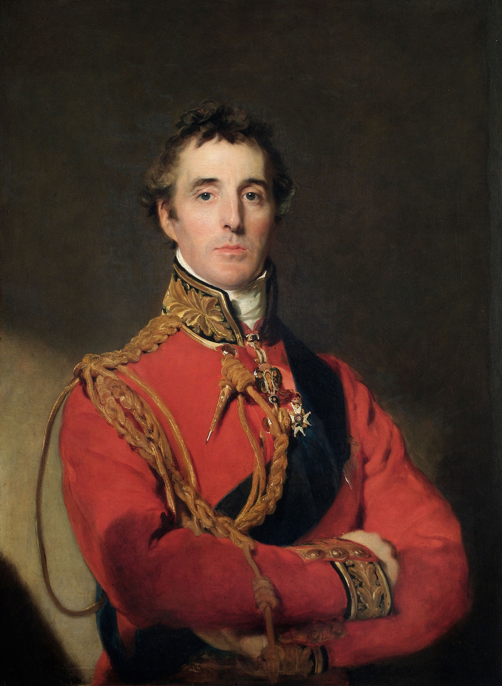 Sir Thomas Lawrence, The Duke of Wellington, 1815-16. By contrast with the portrait coming to auction, this earlier work, in the collection of Apsley House in London, shows a younger Wellington in military dress, soon after his victory at Waterloo