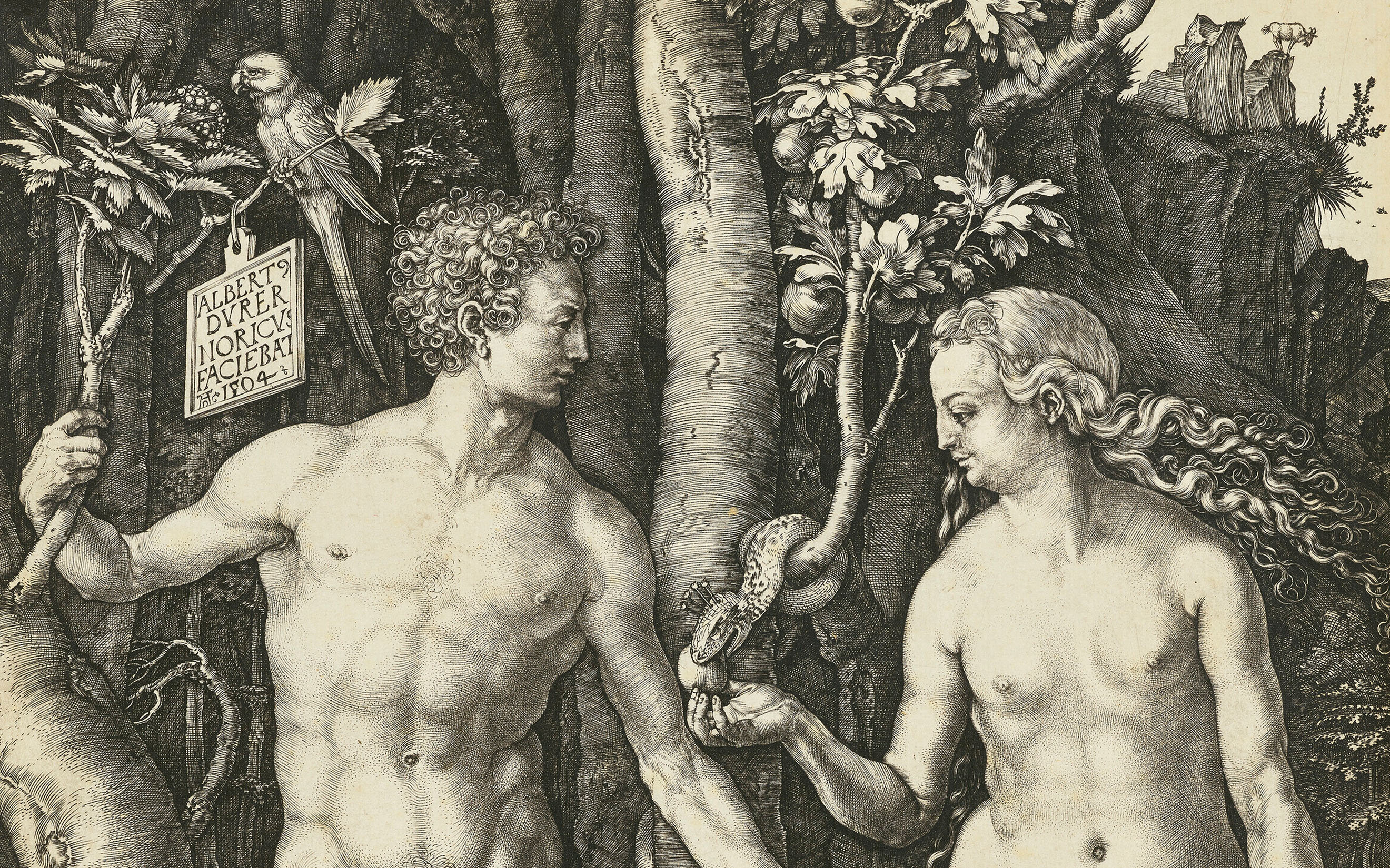 Albrecht Durer, Adam and Eve, 1504, offered in Old Master Prints on 7 July 2026 at Christie's in London