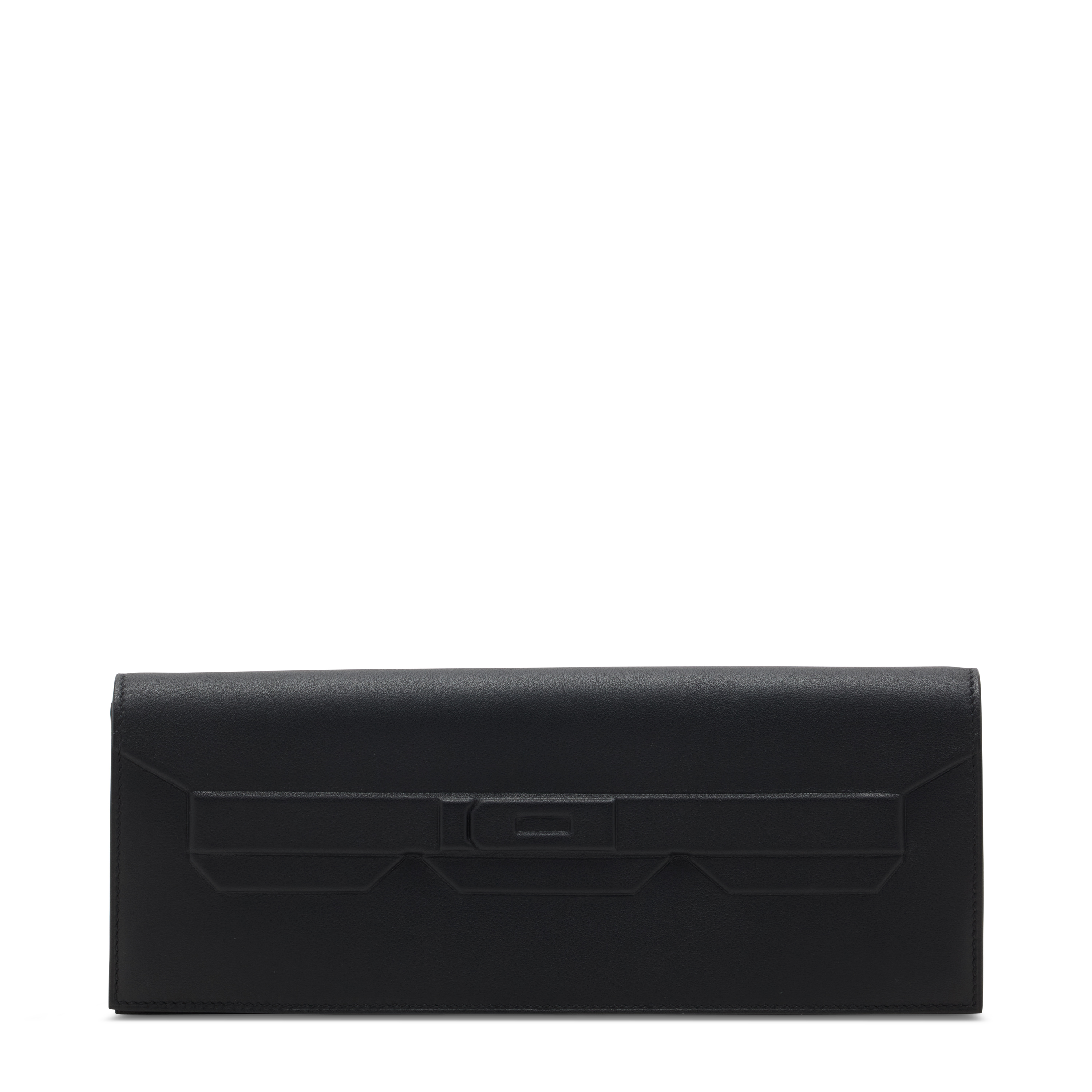 A limited edition black swift leather shadow birkin cut, Hermès, 2023. Estimate: HK$40,000-60,000. Offered in Handbags Online: the Hong Kong edit, until 14 July at Christie’s Online