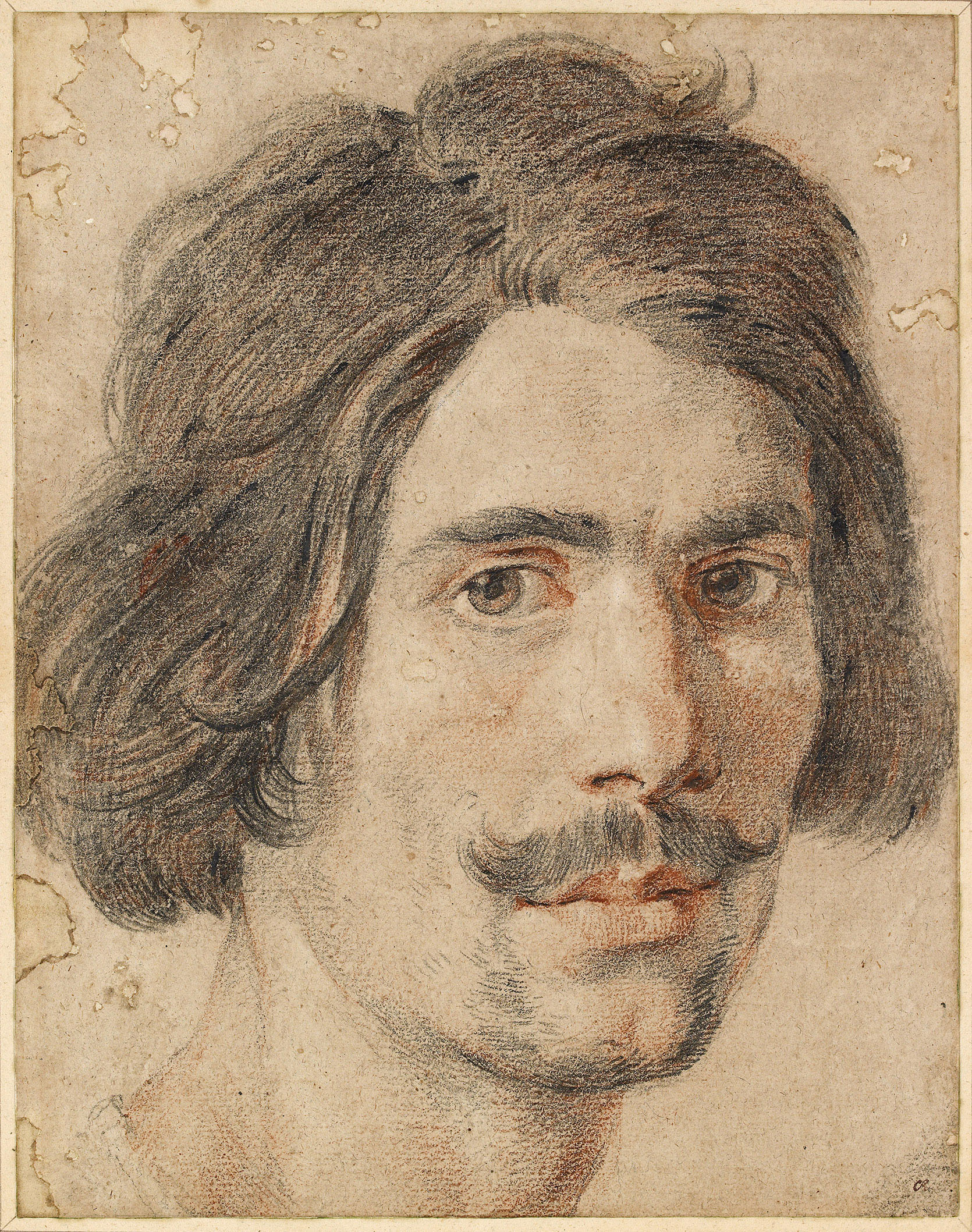 Gian Lorenzo Bernini, Self-Portrait, 1625-35. At the Kunsthistorisches Museum, Vienna