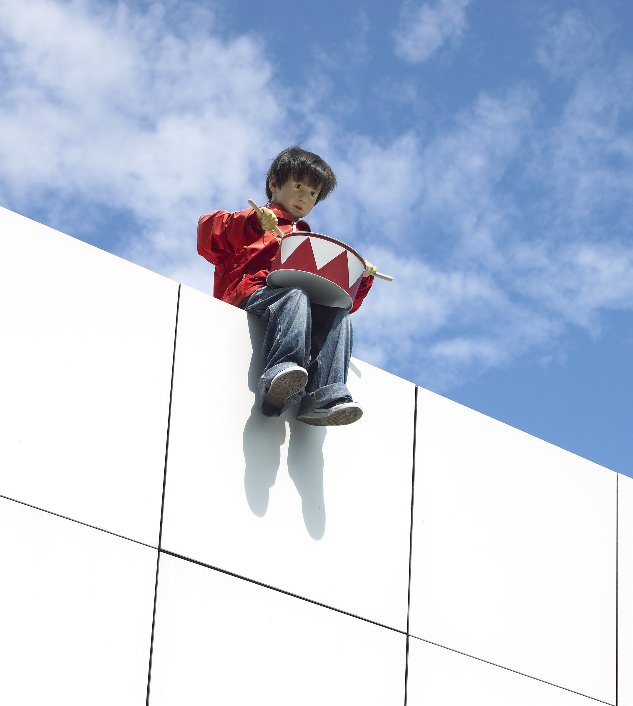Maurizio Cattelan, Untitled, 2003. At the Neue Nationalgalerie, Berlin