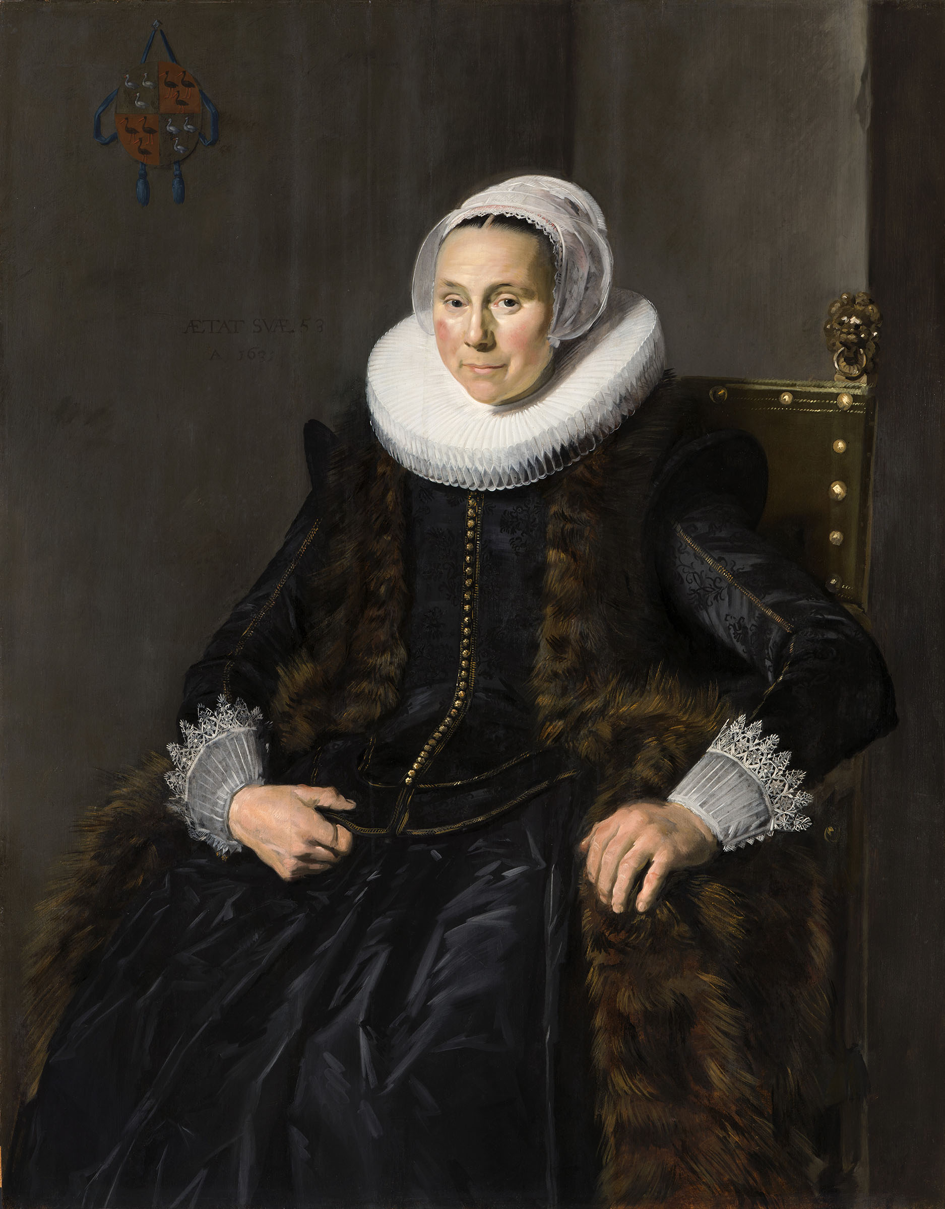 Frans Hals, Cornelia Voogt, 1631. At the Frans Hals Museum, Haarlem, Netherlands
