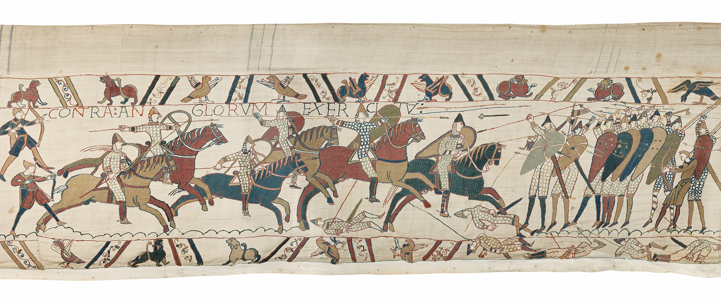 The Bayeux Tapestry, back in Britain for the first time in nearly 1,000 years