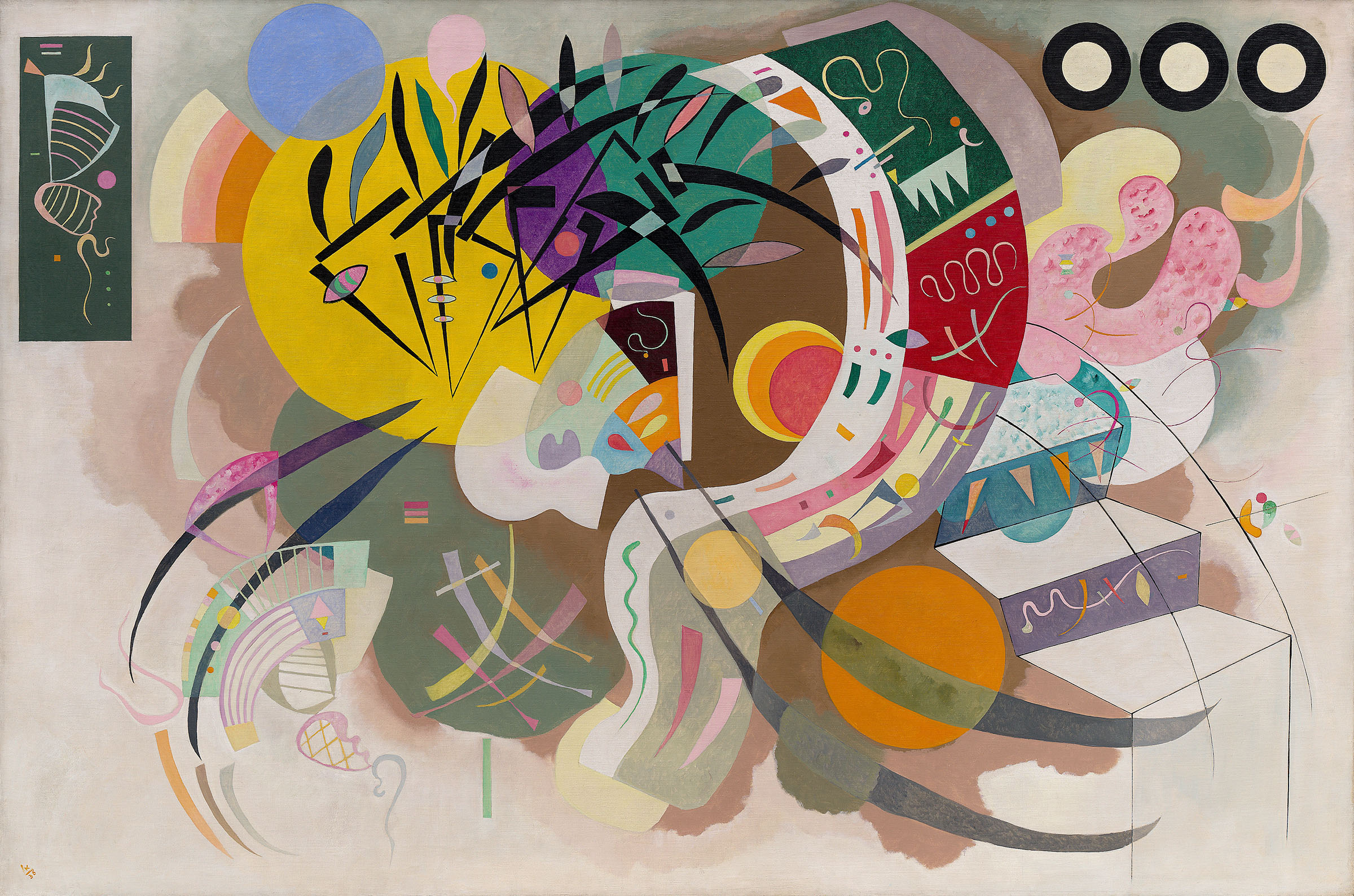Wassily Kandinsky, Dominant Curve, 1936