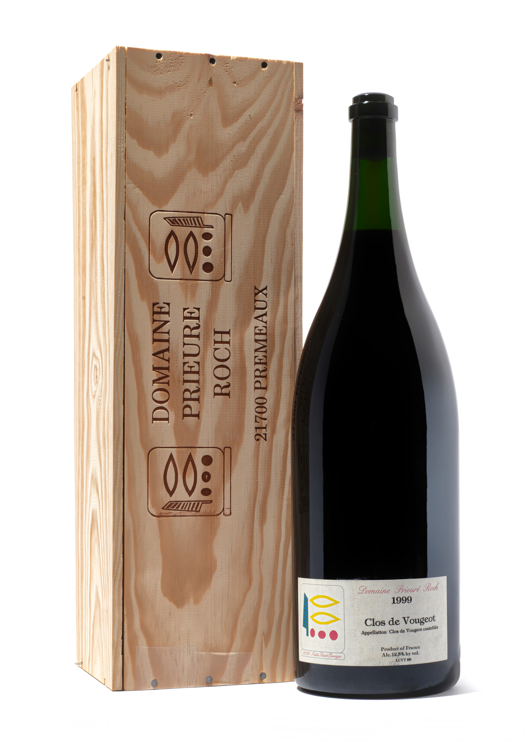 Prieure Roch, Clos de Vougeot 1999. Cote de Nuits, Grand Cru. Offered in Direct from Burgundy's Greatest Domaines pour l'Abbaye de Citeaux | Acte II, 4-19 September 2026 at Christie's Online