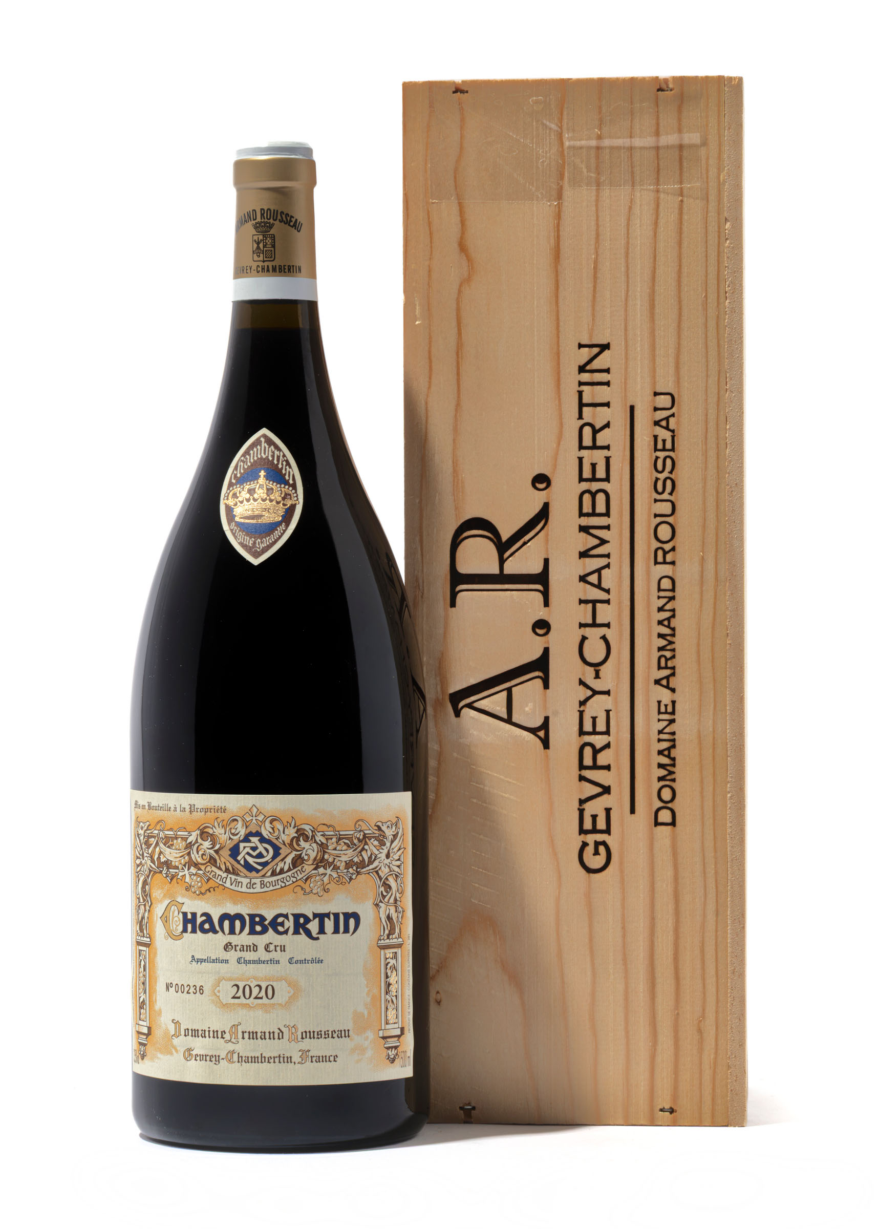 Domaine Armand Rousseau, Chambertin 2020. Cote de Nuits, Grand Cru. Offered in Direct from Burgundy's Greatest Domaines pour l'Abbaye de Citeaux | Acte II, 4-19 September 2026 at Christie's Online