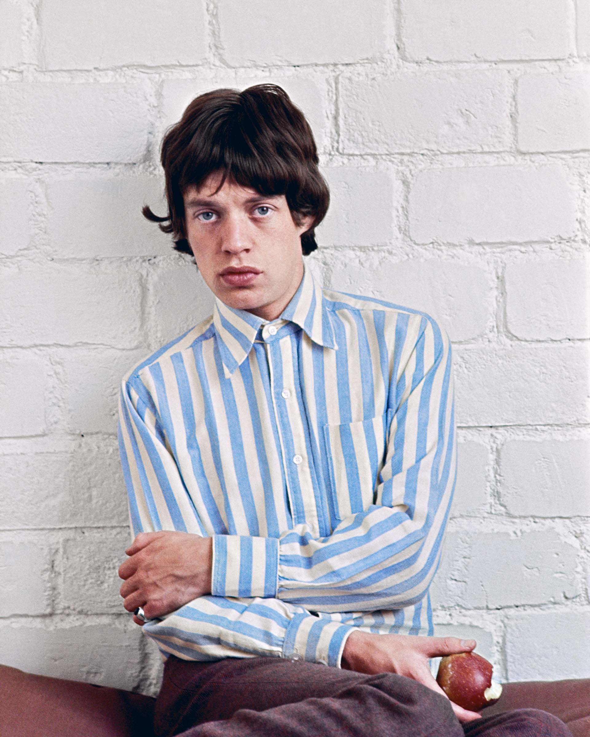 Mick Jagger, Paris, February 1966, photographed by Jean-Marie Perier