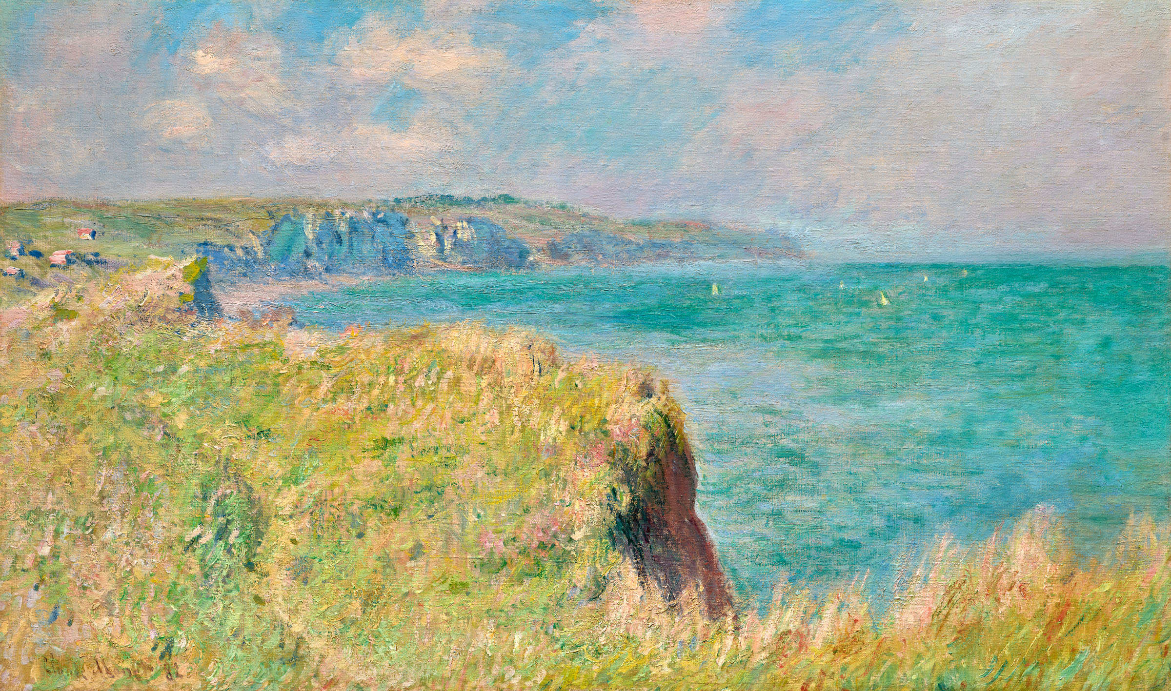 Claude Monet, Bord des falaises a Pourville, 1882, offered in Durand-Ruel, Generations of Vision on 22 October 2026 at Christie's in Paris