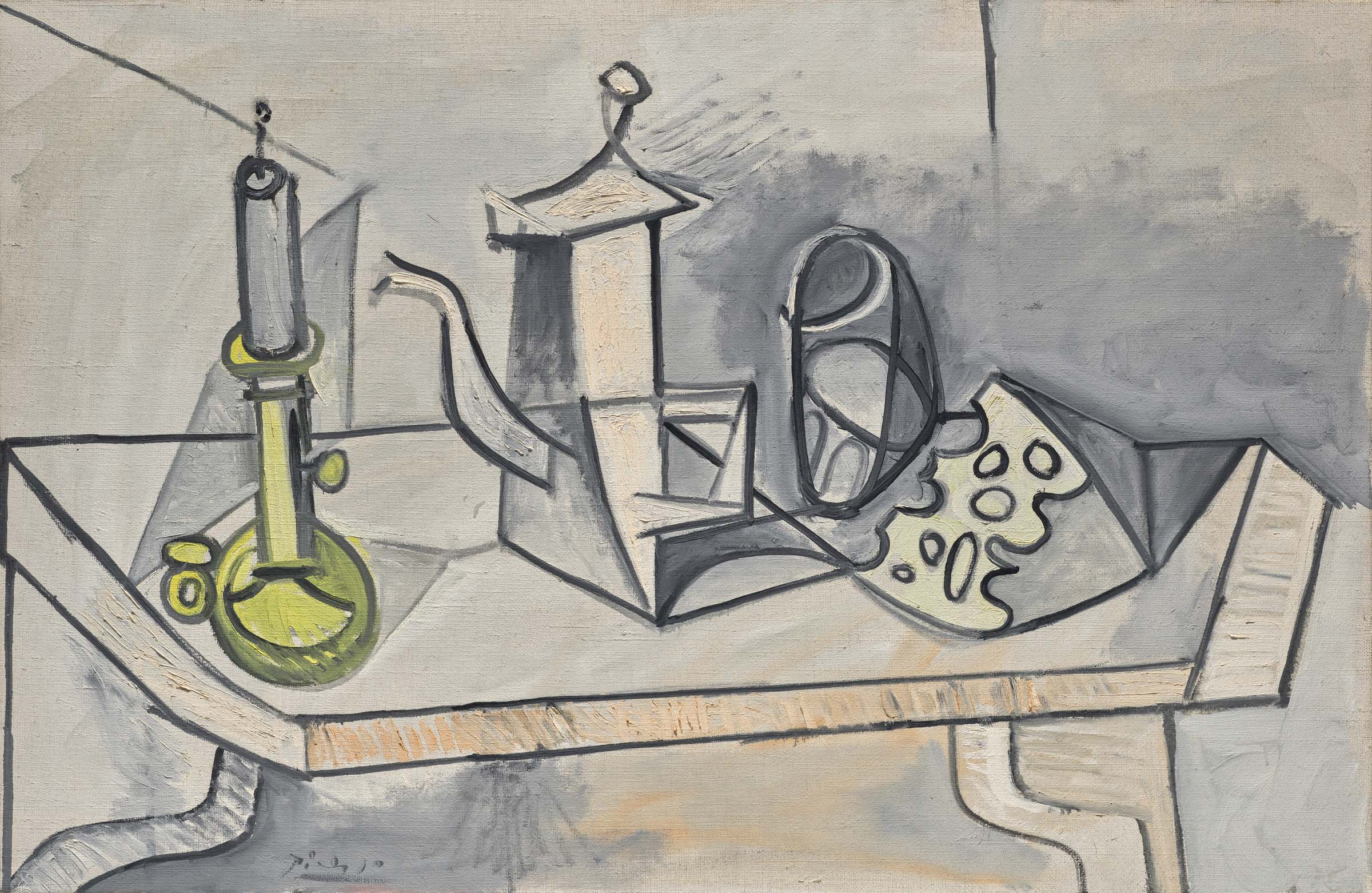 Pablo Picasso, Nature morte au gruyere, 1944, offered in Durand-Ruel, Generations of Vision on 22 October 2026 at Christie's in Paris
