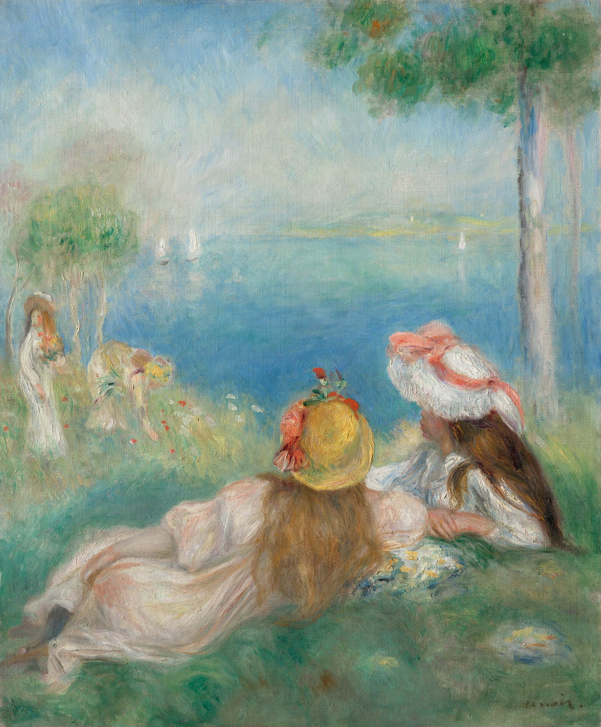 Pierre-Auguste Renoir, Jeunes filles au bord de la mer, circa 1890-94, offered in Durand-Ruel, Generations of Vision on 22 October 2026 at Christie's in Paris