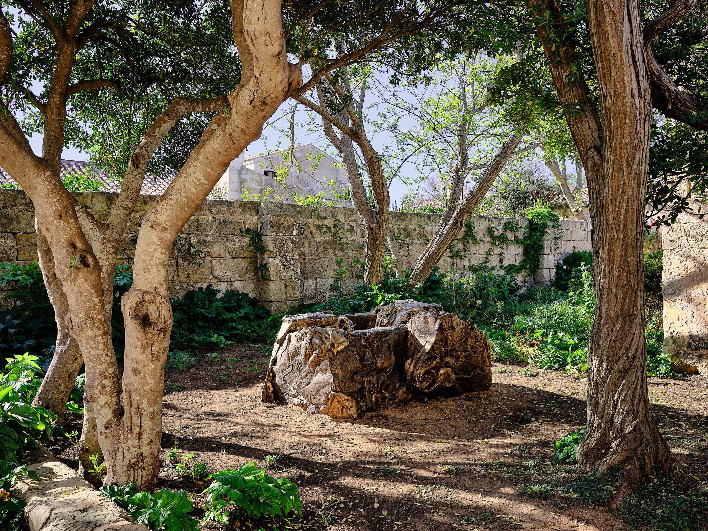 Cristina Iglesias, Littoral (Lunar Meteorite) IV, 2025. On show in Directionless is at Hauser and Wirth Menorca until 25 October 2026