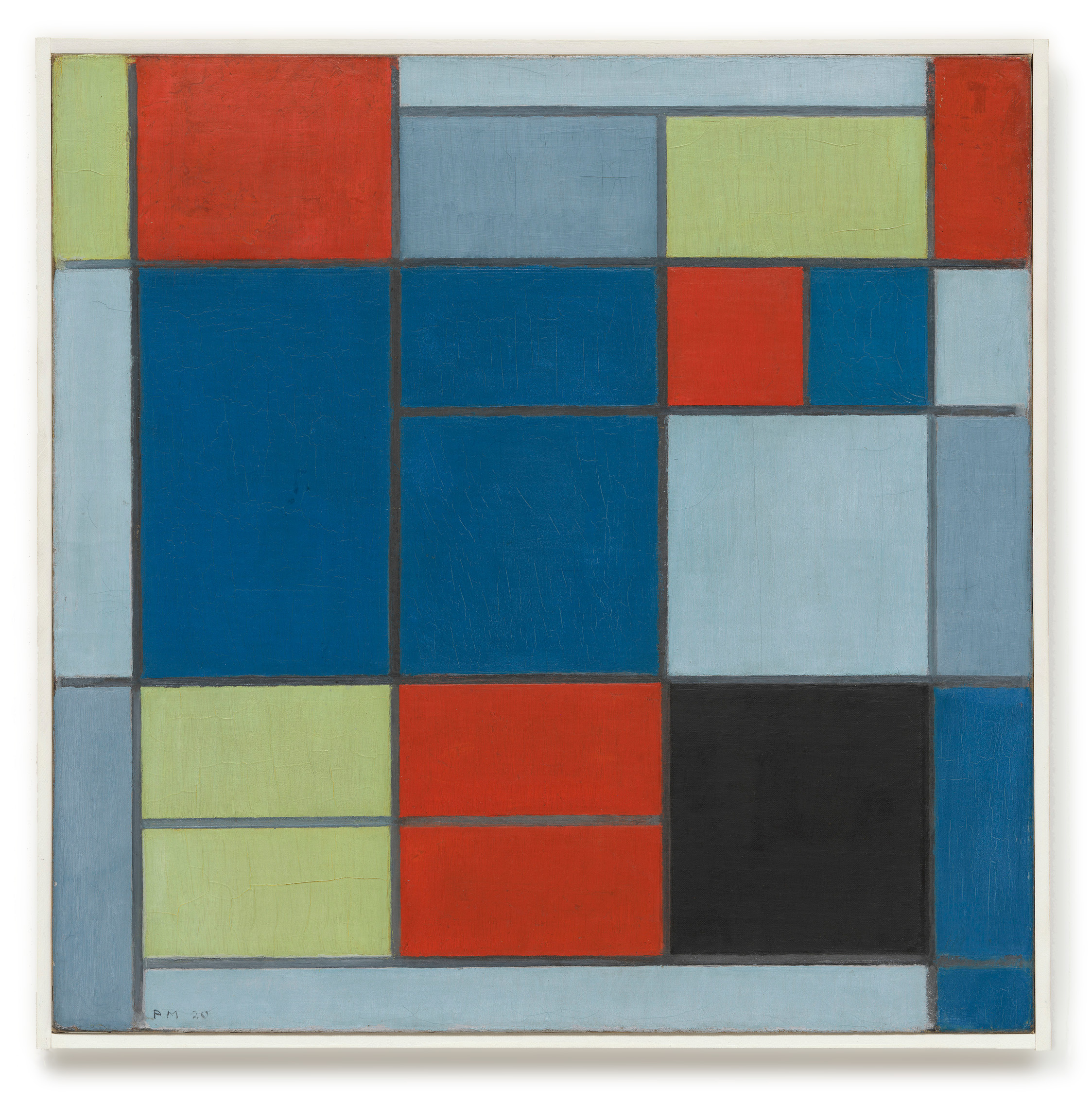 Piet Mondrian, Composition C, 1920. The Museum of Modern Art, New York