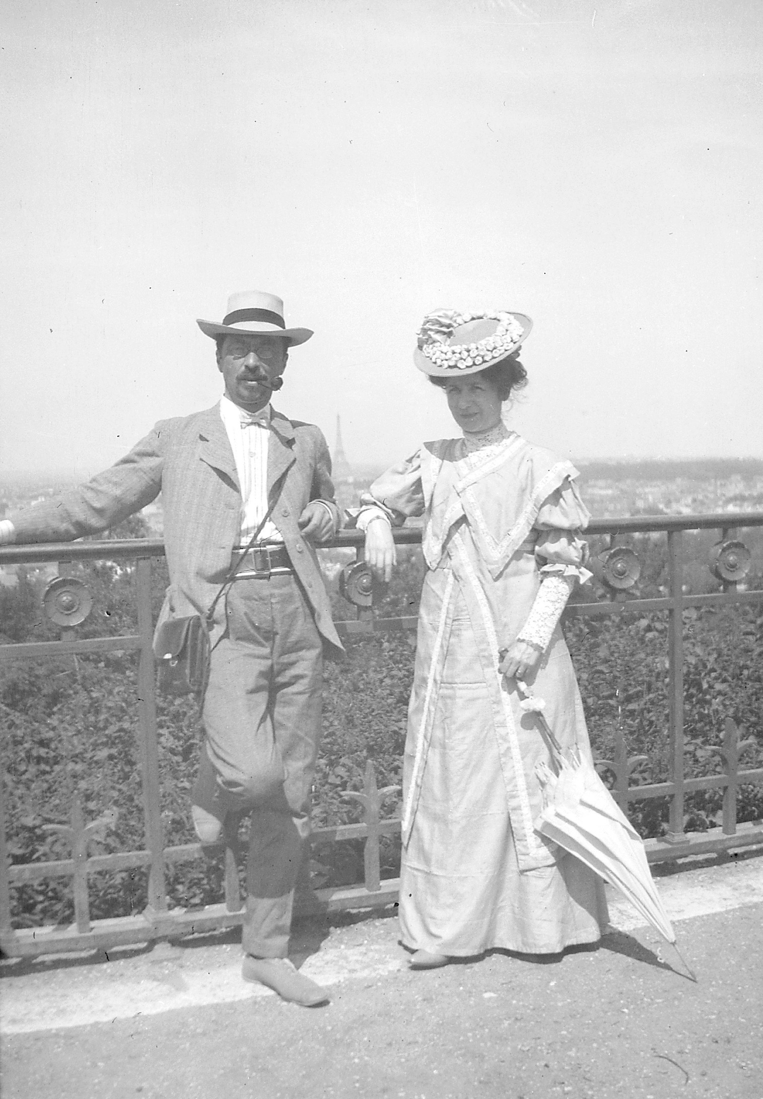 Wassily Kandinsky and Gabriele Munter in Paris, 1906-07