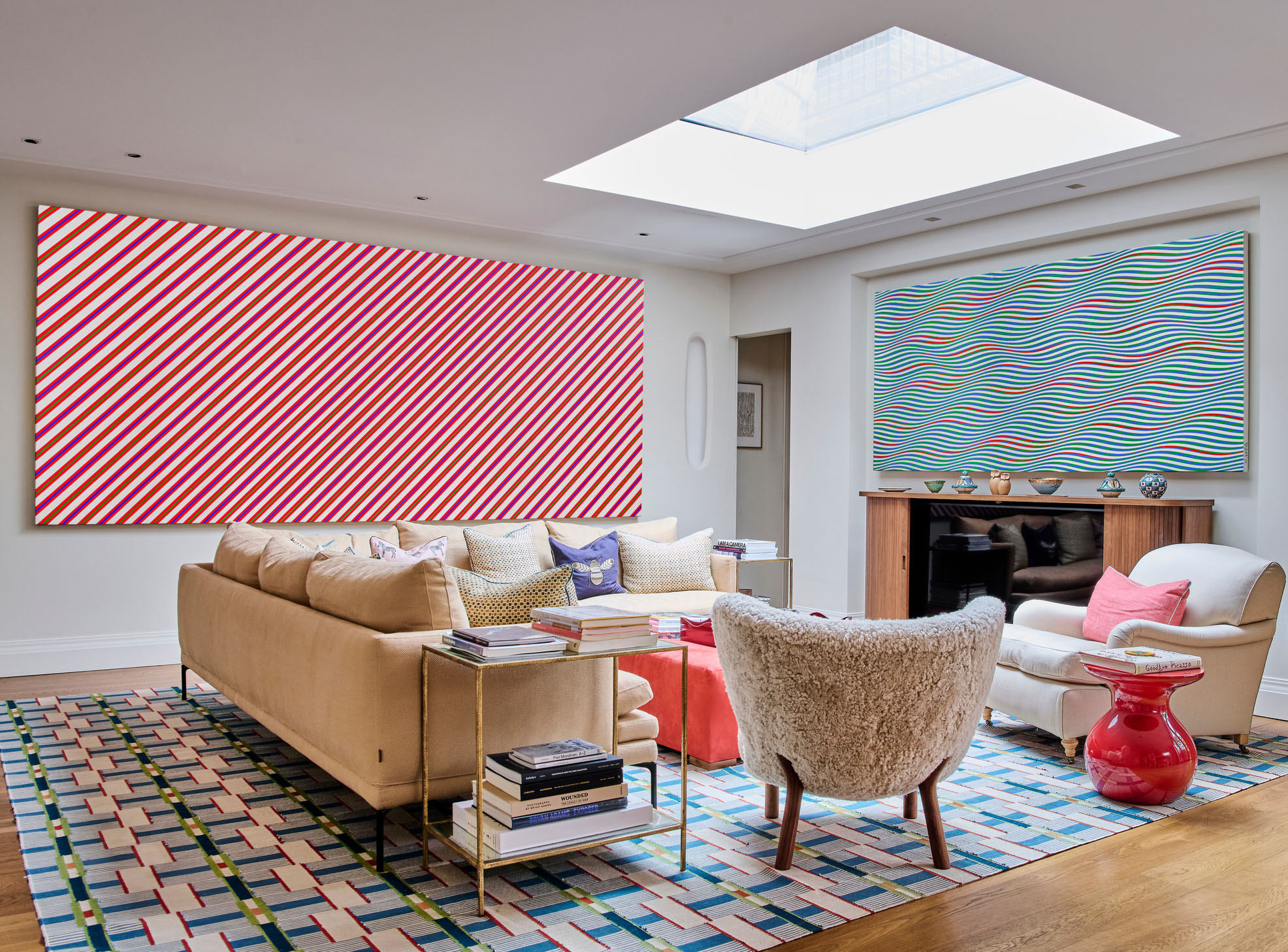Two works by Bridget Riley offered in Monsoon: The Peter Simon Collection Evening Sale on 14 October 2026 at Christie's in London
