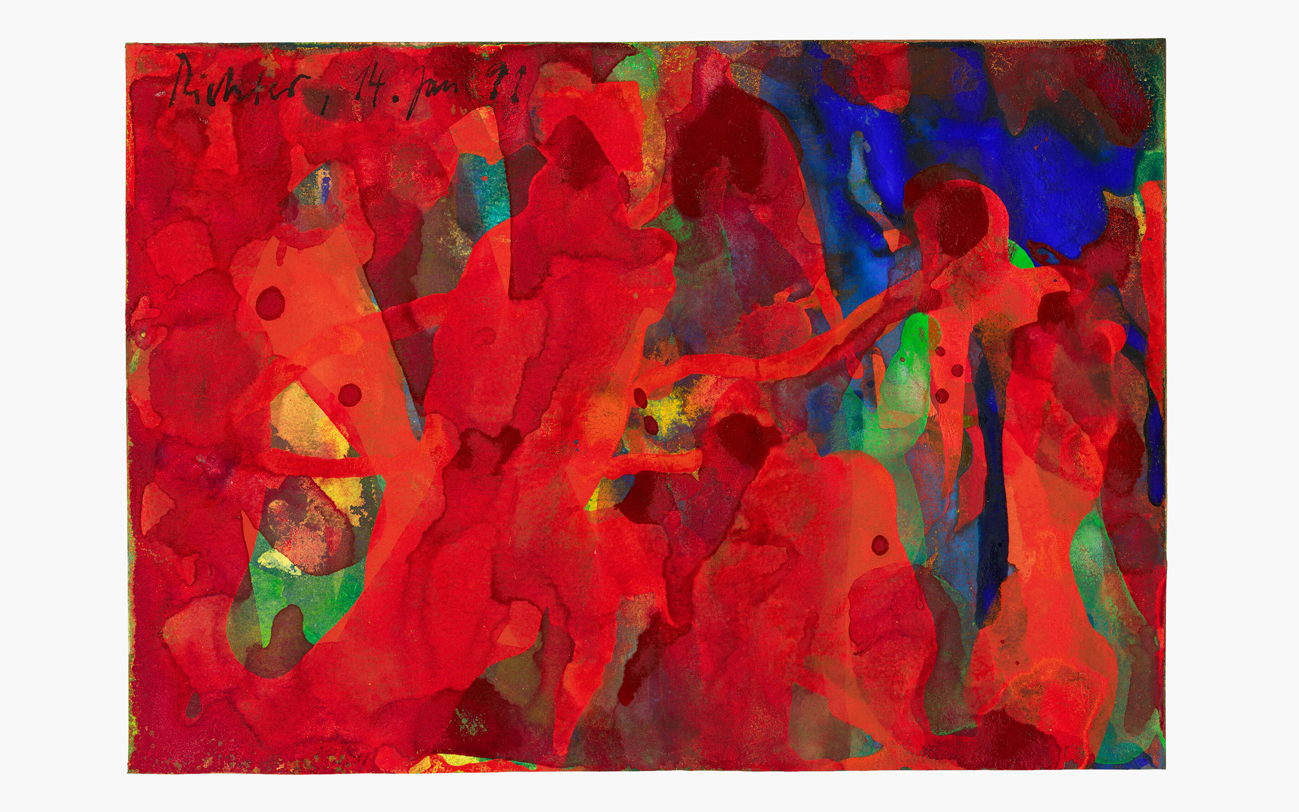 Gerhard Richter, 14. Jan. 91, 1991, offered in the Post-War and Contemporary Art Day Sale on 15 October 2026 at Christie's in London