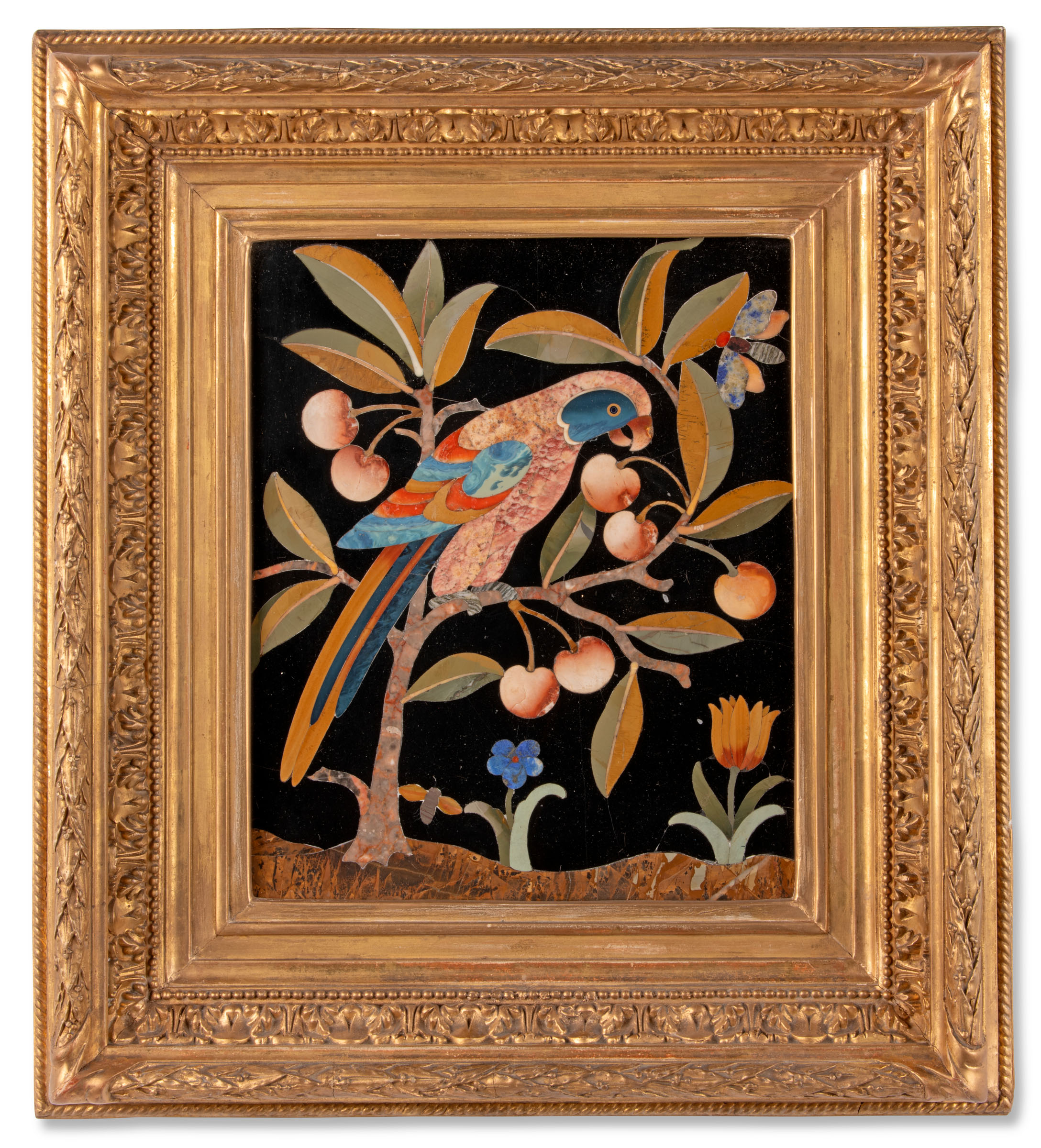 An Italian pietra dura plaque. 17th century, attributed to the Grand Ducal workshops, Florence, offered in Collections: Including Pietra Dura from the Baron Family, 14-28 October 2026 at Christie's Online