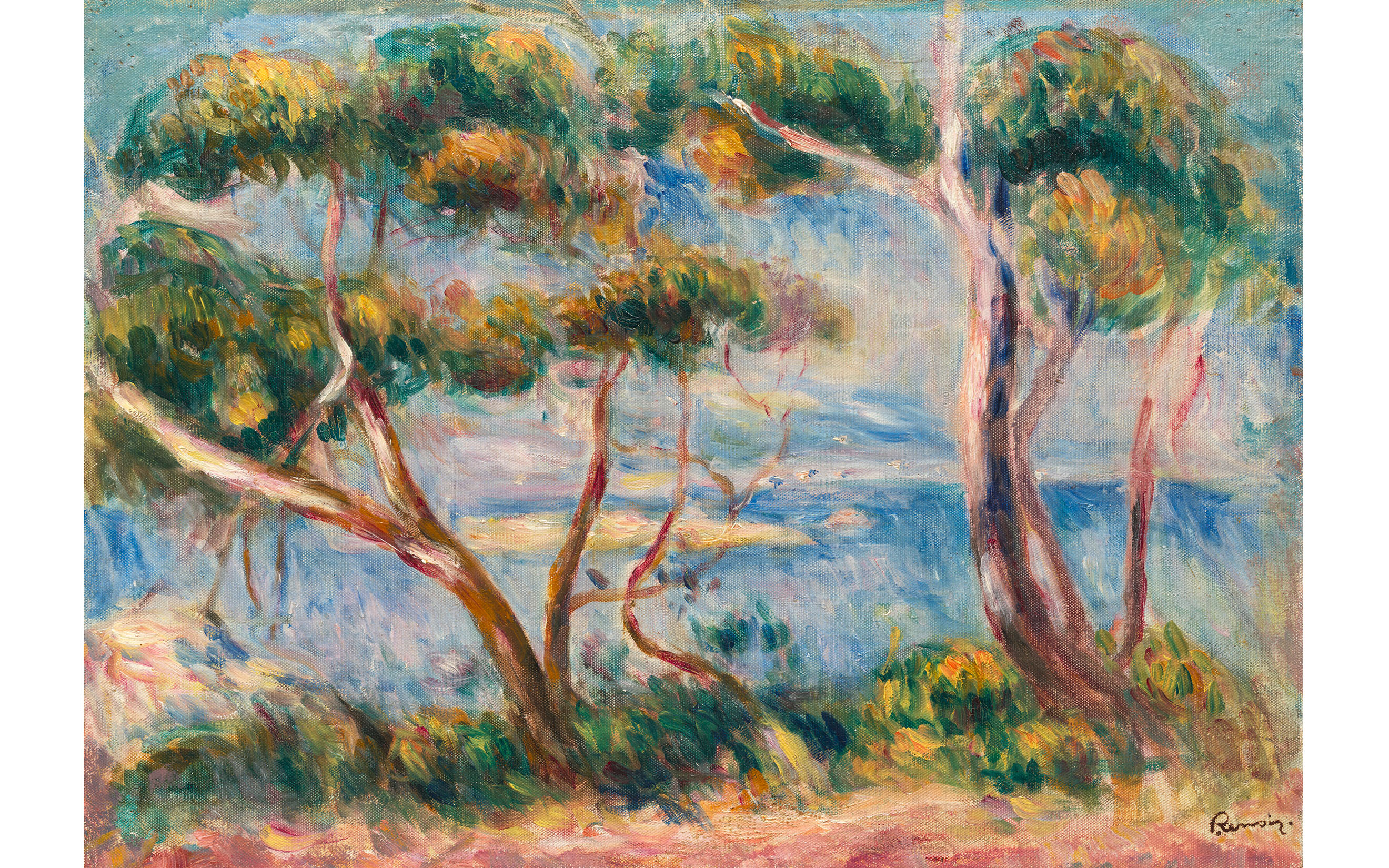 Pierre-Auguste Renoir, Le Cap d'Antibes, 1916, sold for €588,800 on 23 October 2026 at Christie's in Paris