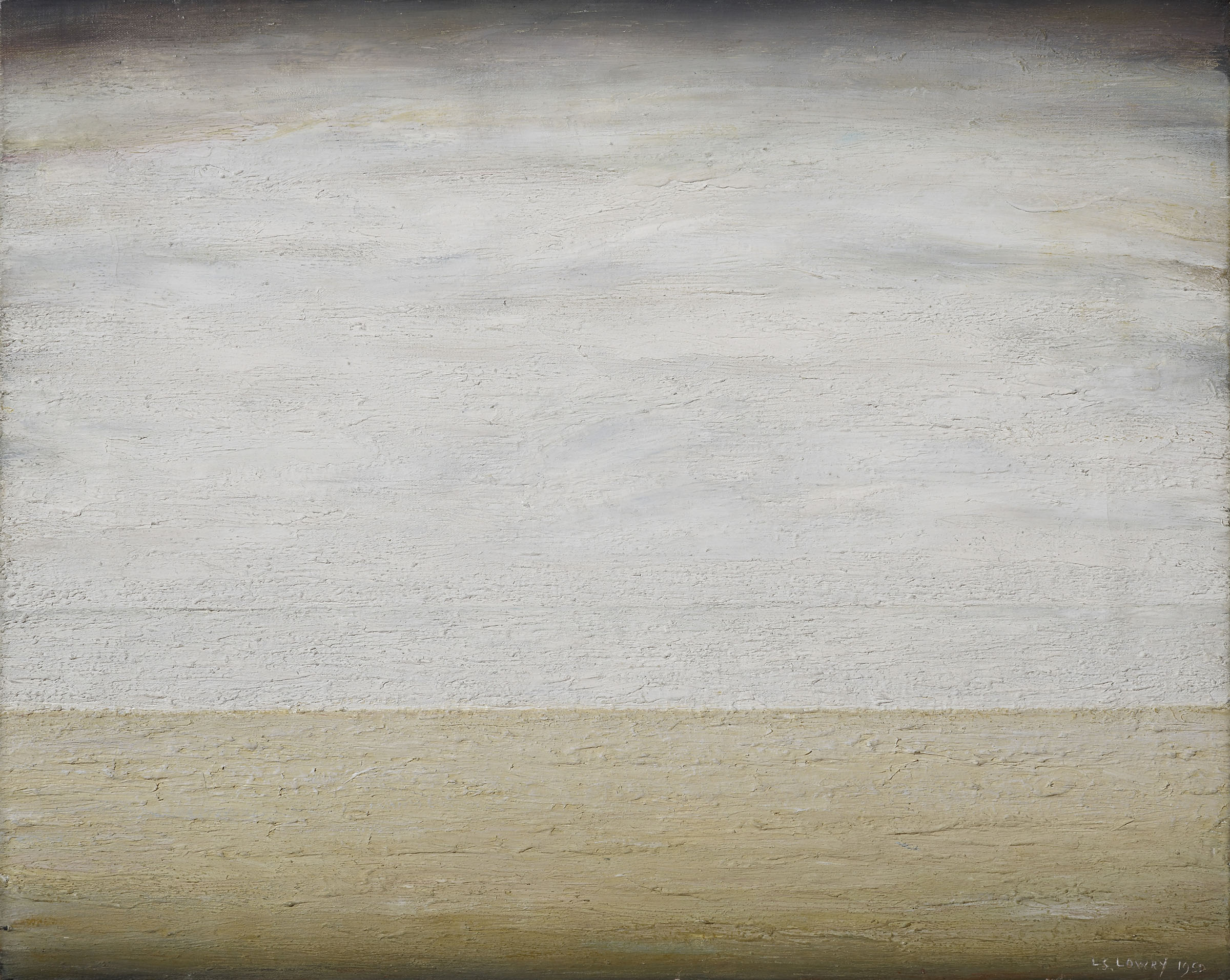 L.S. Lowry, Seascape, 1952. The Lowry Collection, Salford