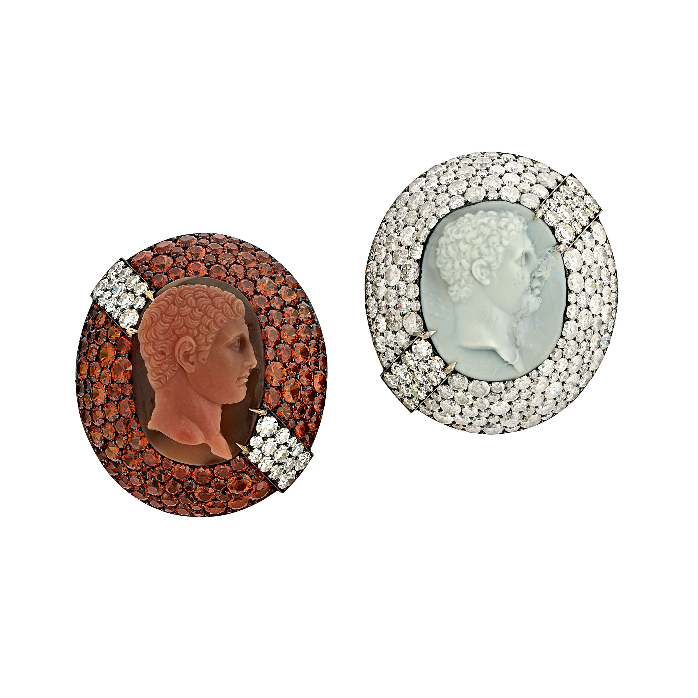 A pair of multi-gem earrings by JAR, offered in Magnificent Jewels Including the Bulgari Pink on 10 November 2026 at Christie's in Geneva