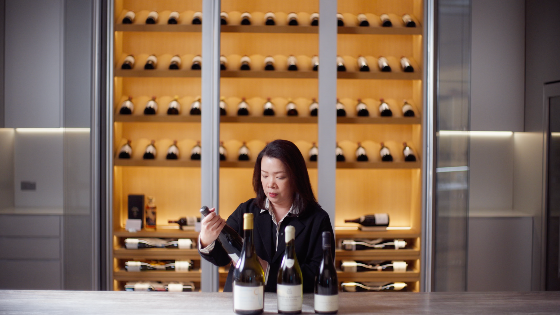 Michelle Chan, Christie’s Asia Pacific Head of Wine and Spirits, with highlights from The Cellar of the Hon. Henry Tang, offered on 10 October 2026 at Christie’s Hong Kong