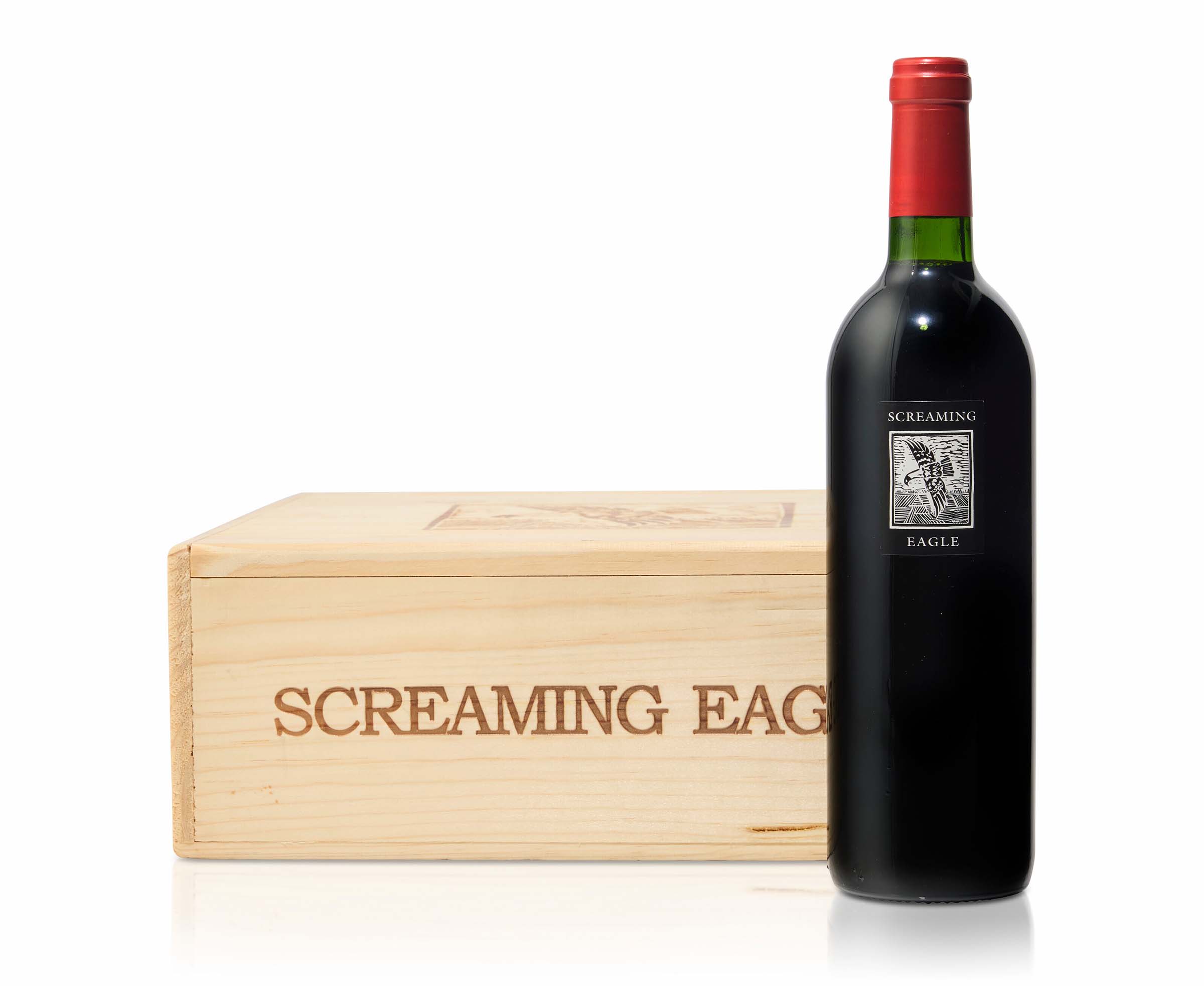 Screaming Eagle, 1998. 3 bottles per lot. Estimate: $6,000-$9,000. Offered in California Only Online: Featuring A Private Library Collection of Screaming Eagle and Other Napa Classics on 1-13 September 2023 at Christie’s Online