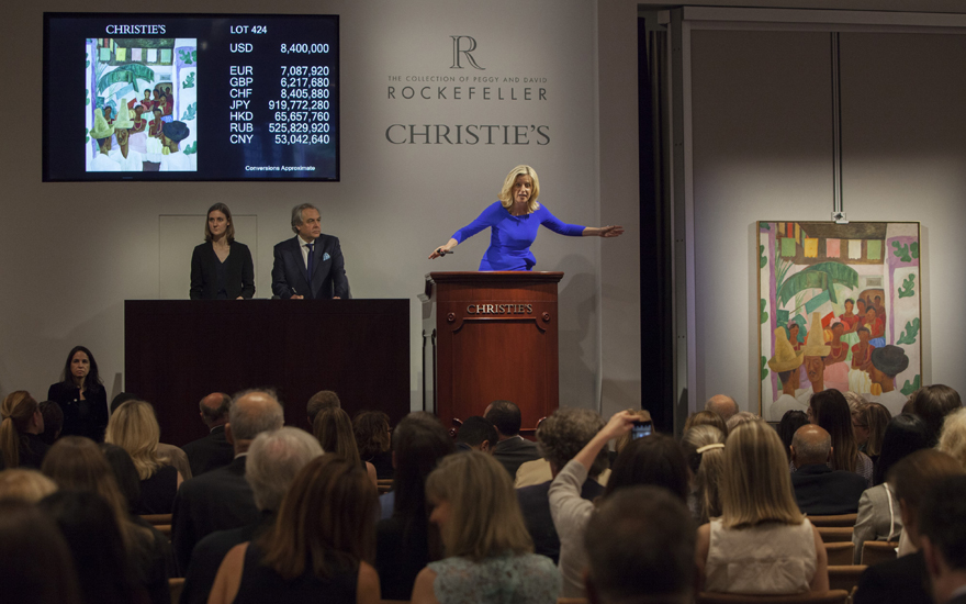 De Kooning, Gilbert Stuart and Rivera lead on day two of Rockefeller ...