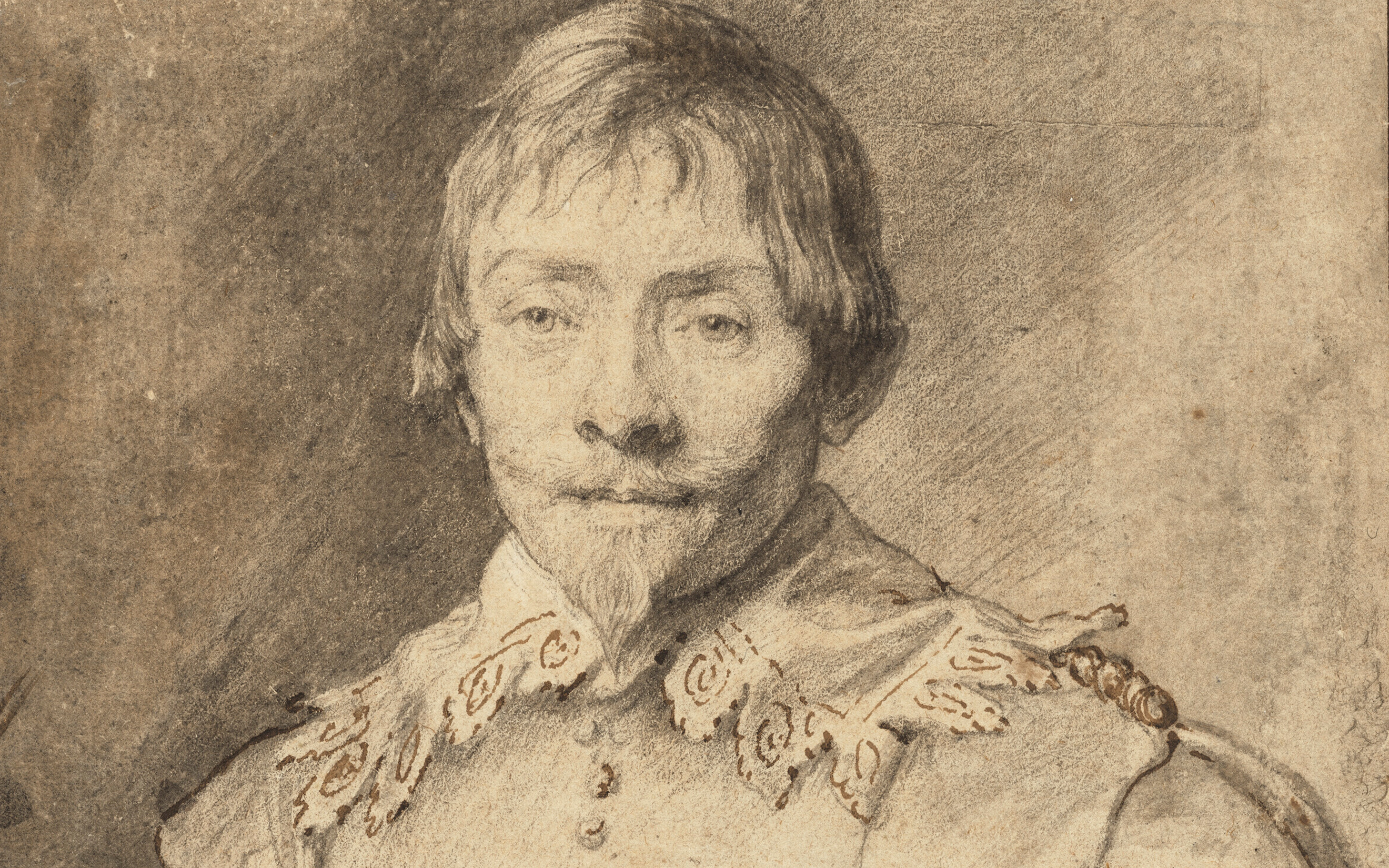 The last Van Dyck 'Iconographie' drawing in private hands