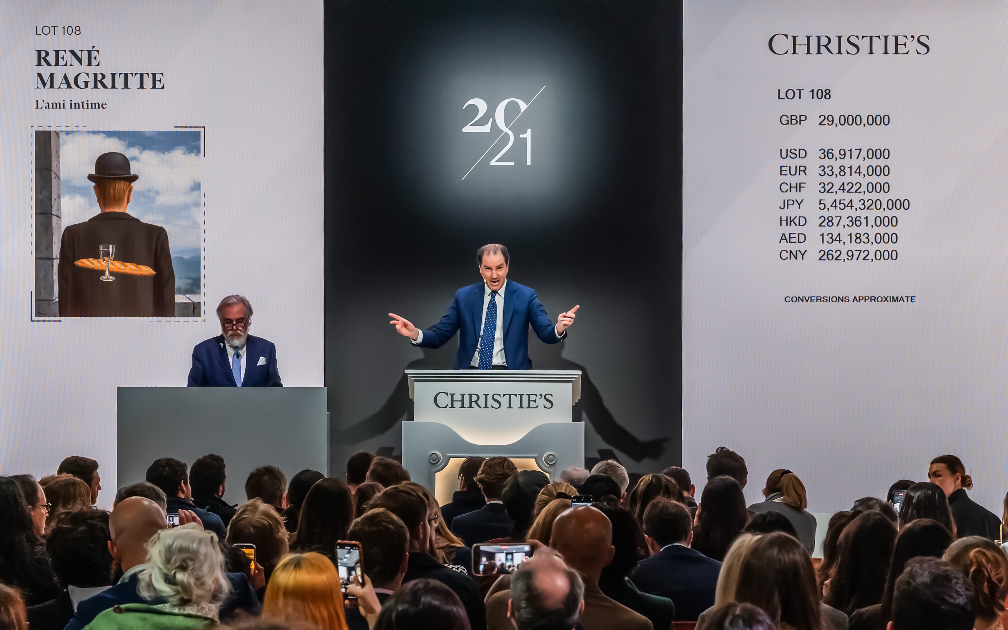 Christie’s 20th and 21st Century Art sales series livestream