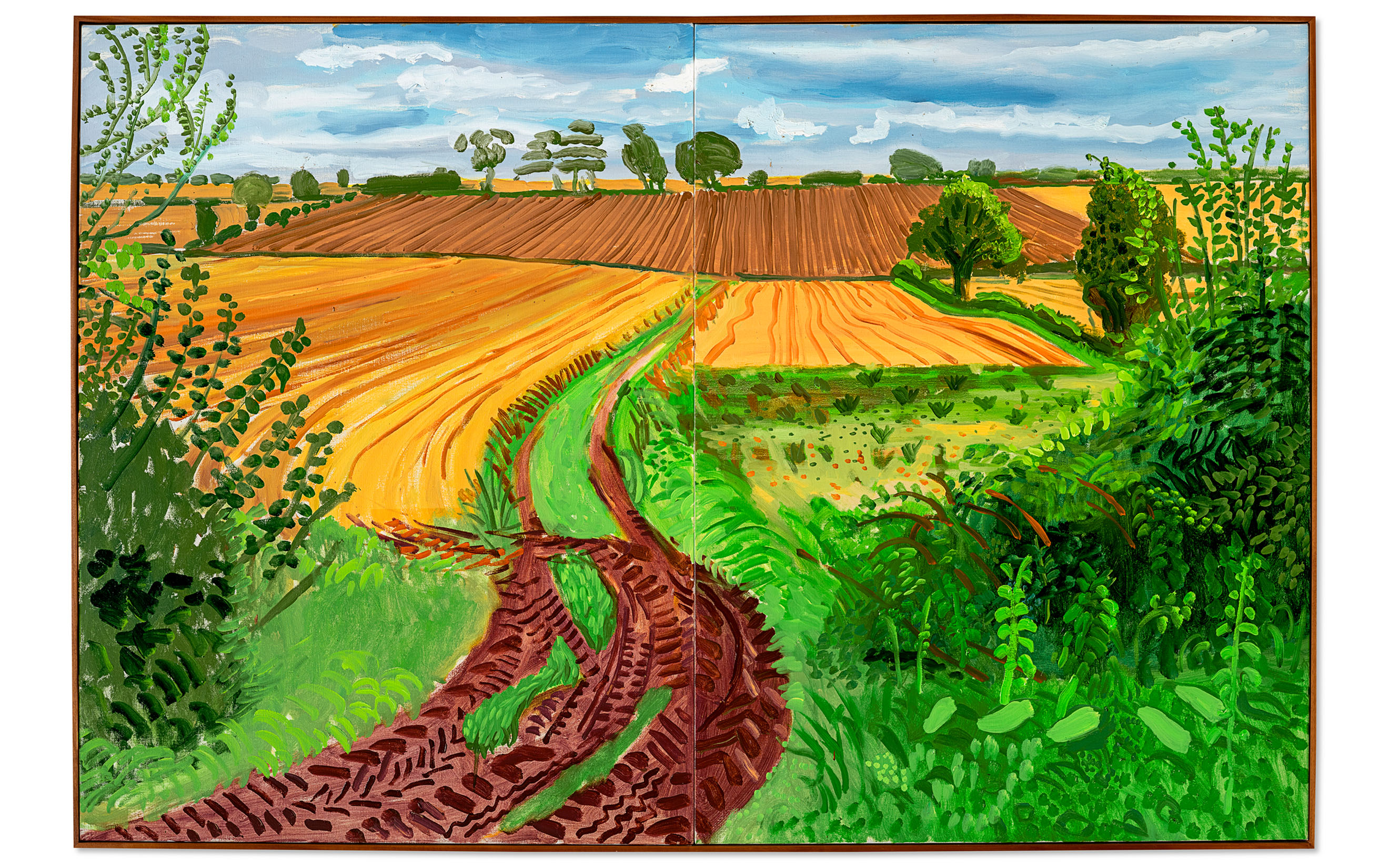 David Hockney s Yorkshire Landscapes Christie s David Hockney s Yorkshire Landscapes Christie s