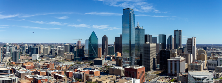 Dallas city landscape