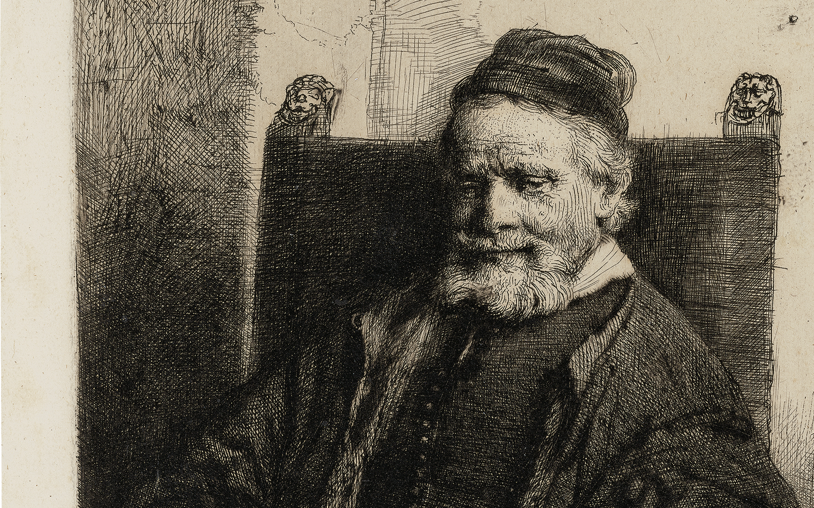 Rembrandt print from The Sam Josefowitz Collection
