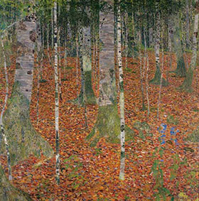 Christies Restitution Klimt Birch Trees