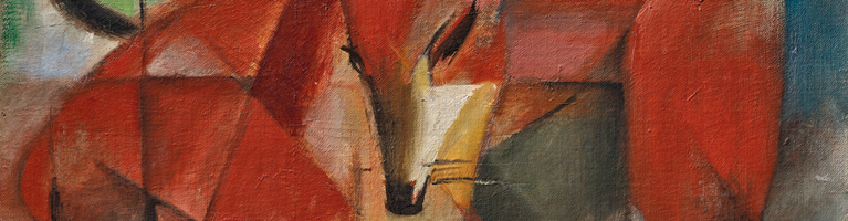 Franz Marc the foxes