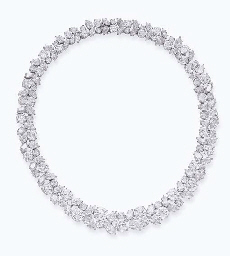 A DIAMOND "HOLLY WREATH" NECKLACE, BY HARRY WINSTON ...