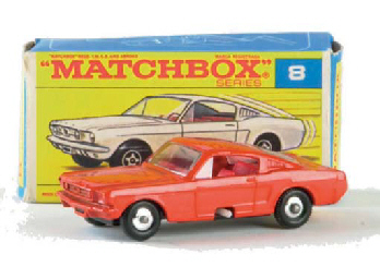 lesney matchbox series no 8 mustang