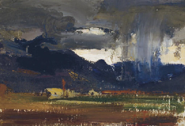 Canvas Santa Fe >> Nicolai Fechin (1881-1955) , Storm Lights | Christie's Canvas Santa Fe >> Nicolai Fechin (1881-1955) , Storm Lights | Christie's