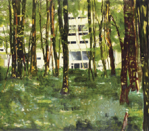 peter doig b 1959 concrete cabin christie 39 s essay service